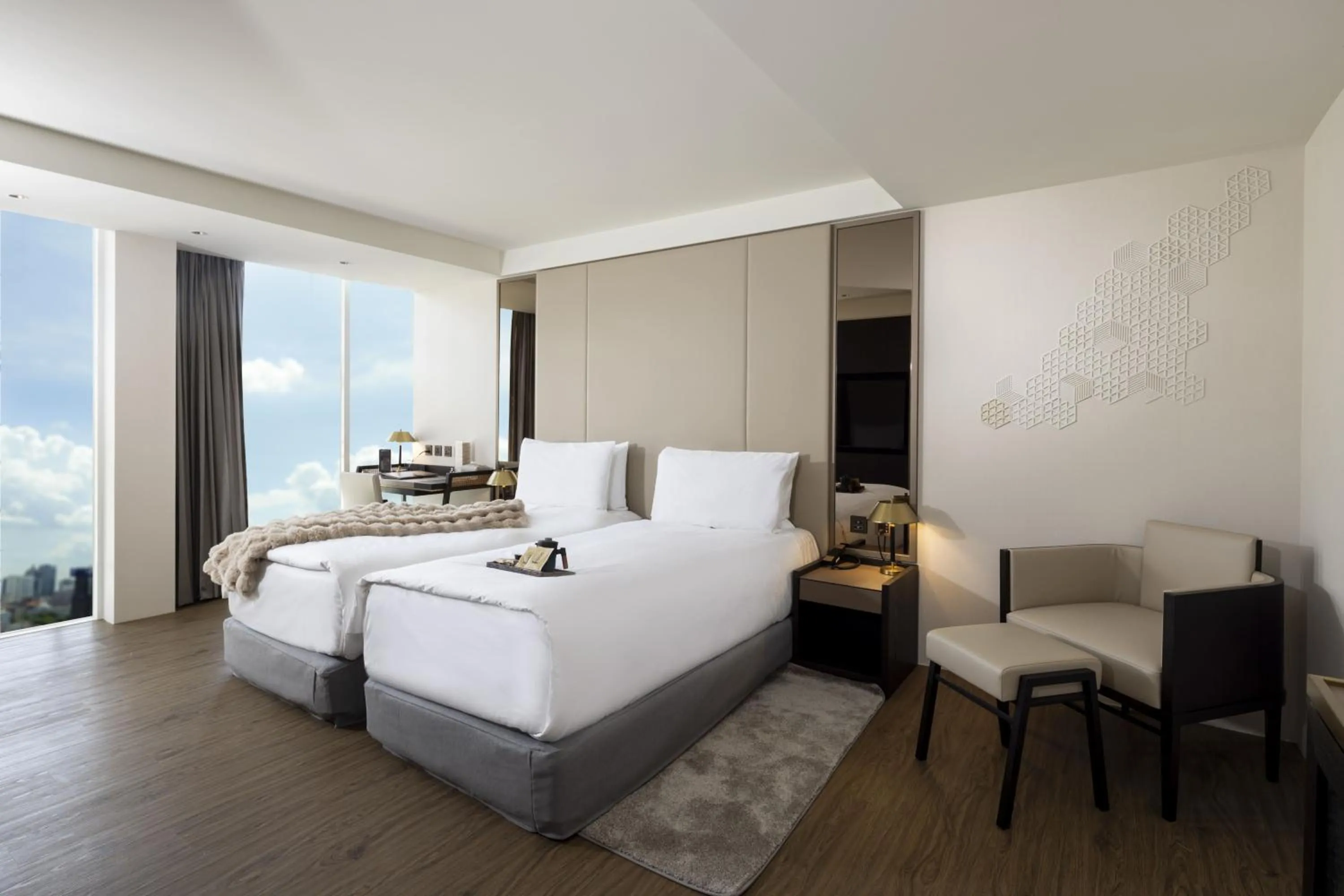 Bed in Voyage Kaohsiung By Cosmos Oasis