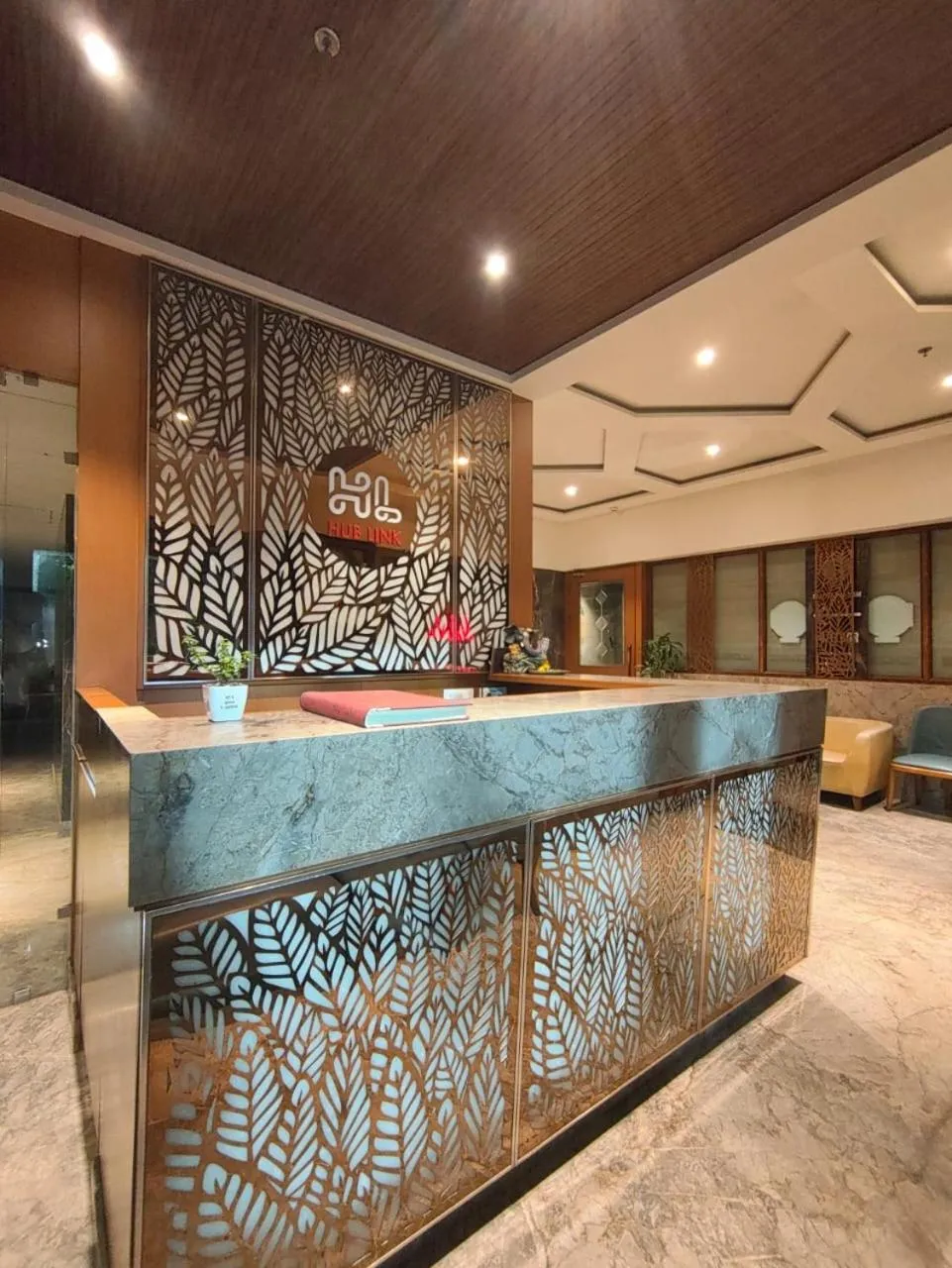 Lobby or reception in The Hub Link