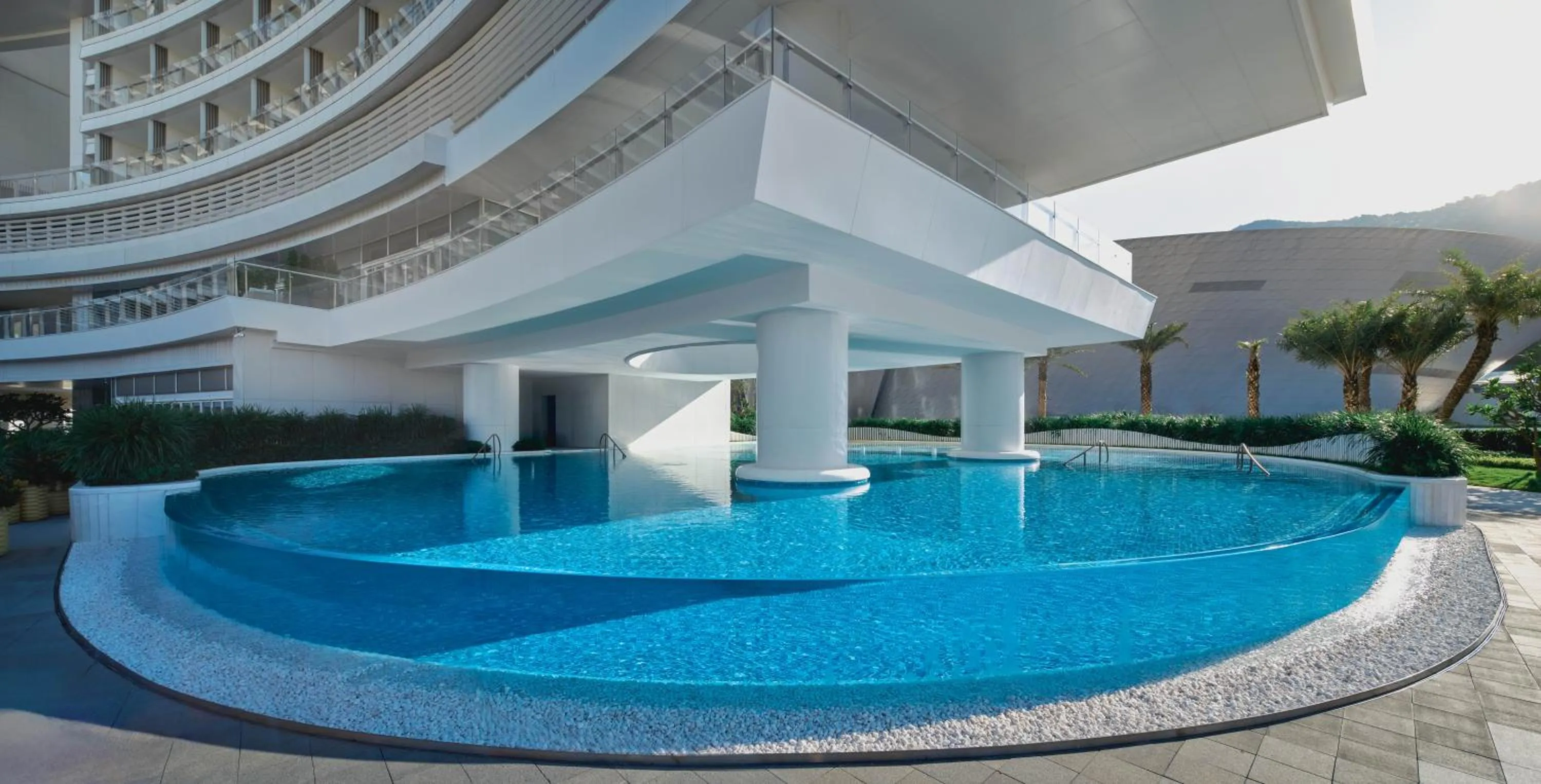 Swimming pool in MGM Shenzhen