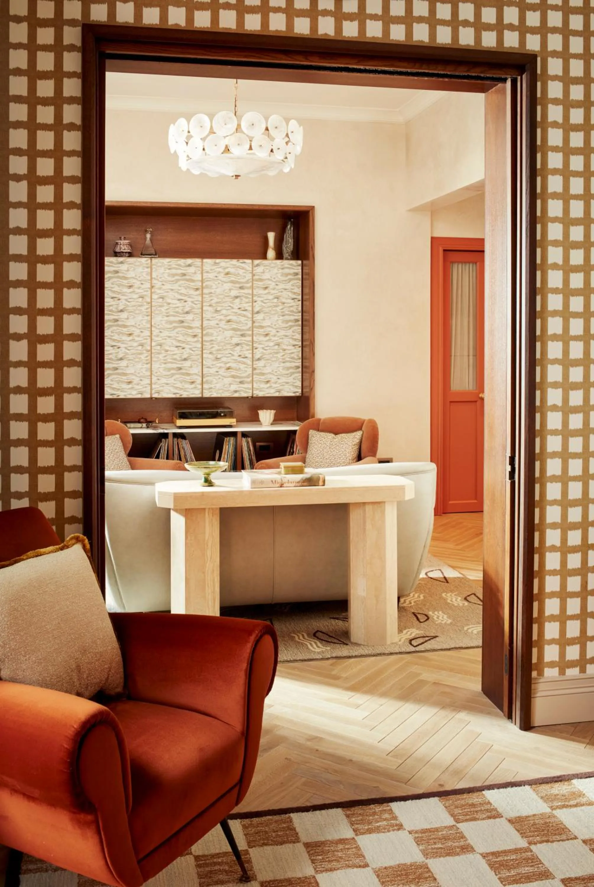 Living room in The Hoxton, Florence