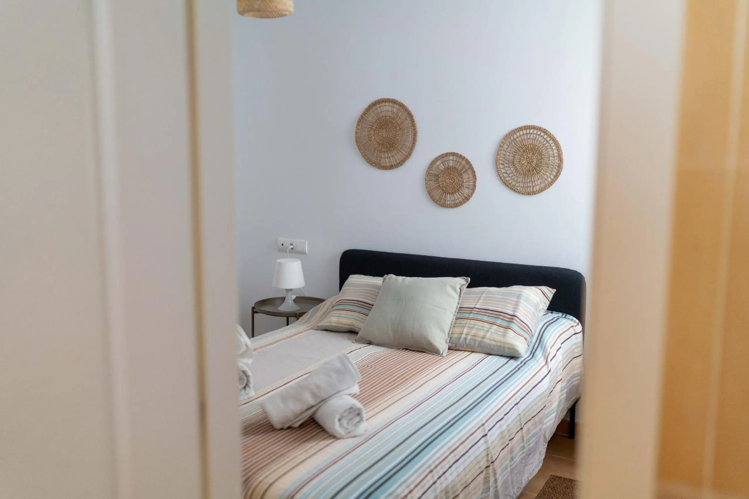 Bed in AlmeriaSuite Mojacar Breeze Apartments