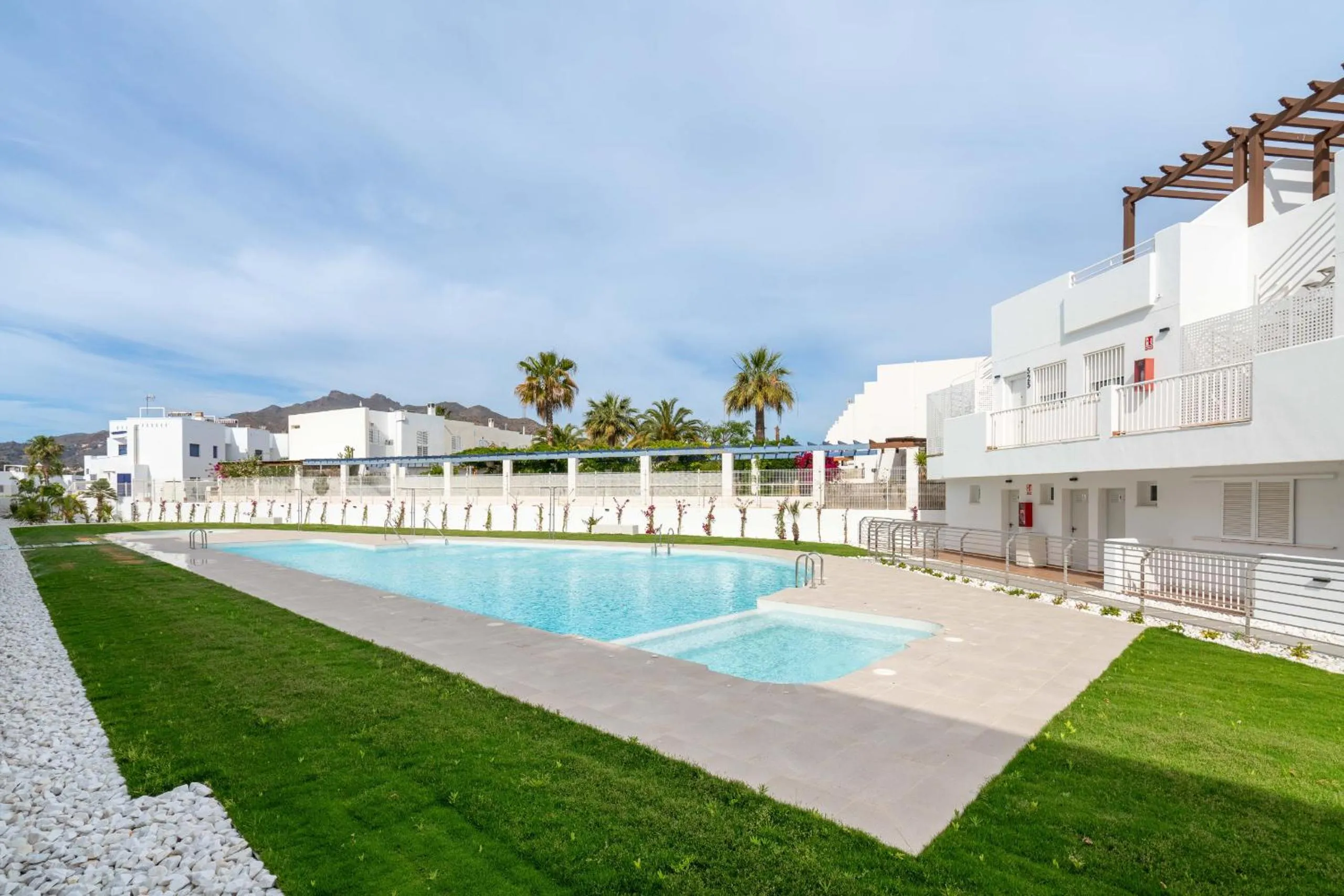 Swimming pool in AlmeriaSuite Mojacar Breeze Apartments
