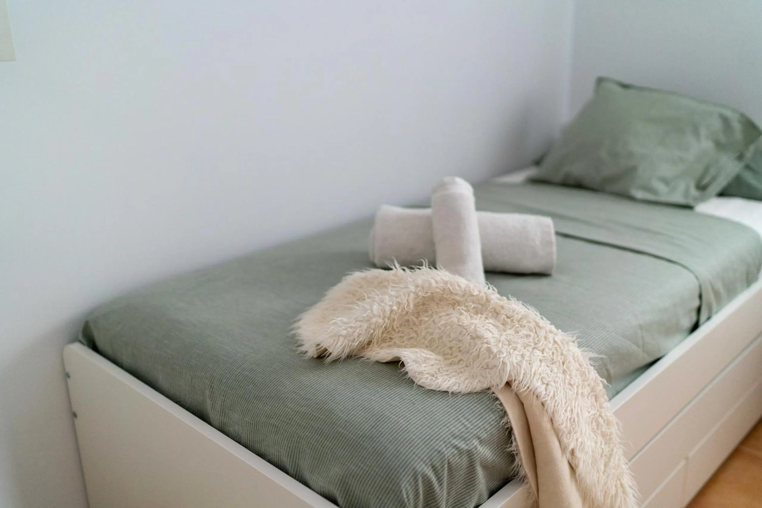 Bed in AlmeriaSuite Mojacar Breeze Apartments