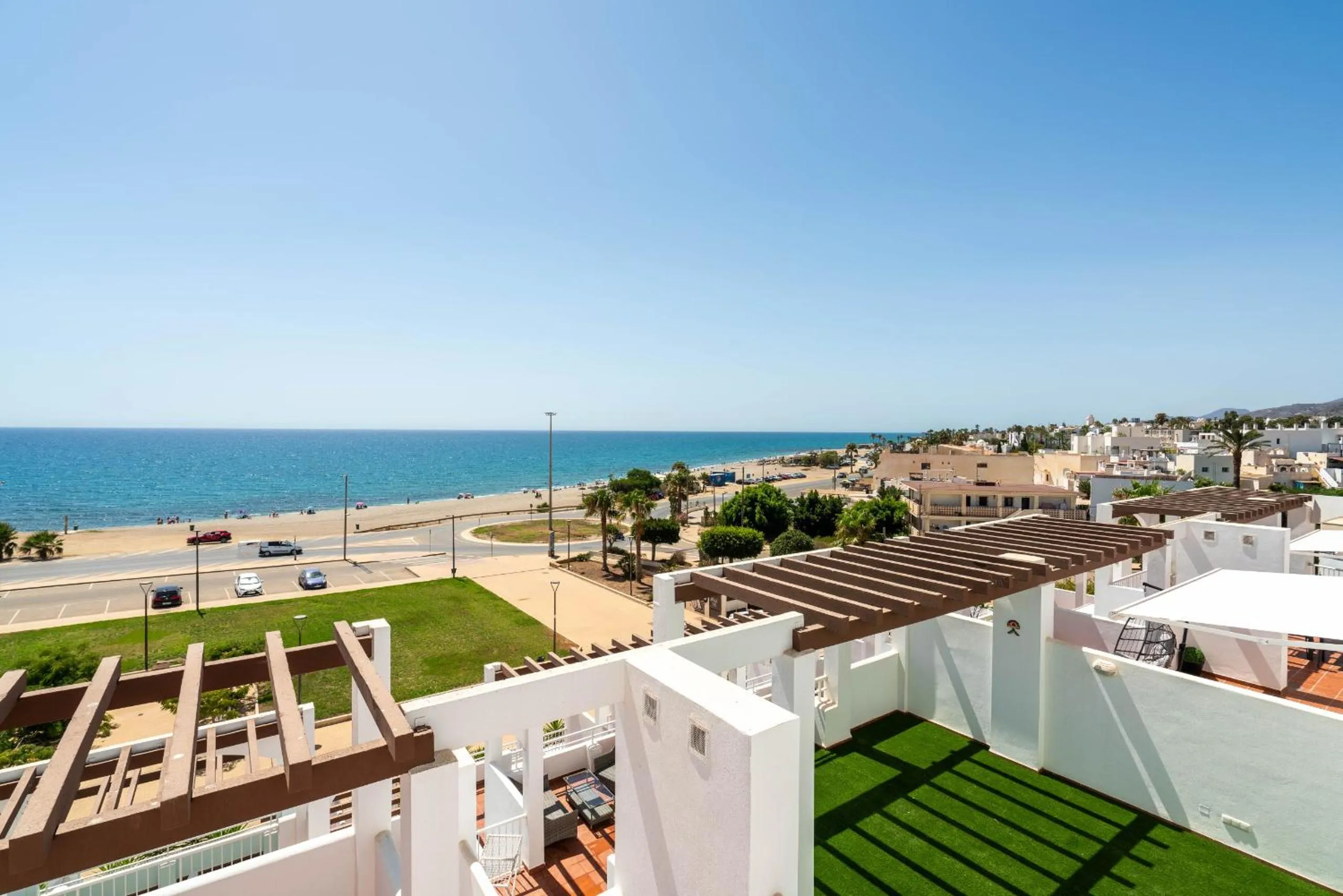 Sea view in AlmeriaSuite Mojacar Breeze Apartments