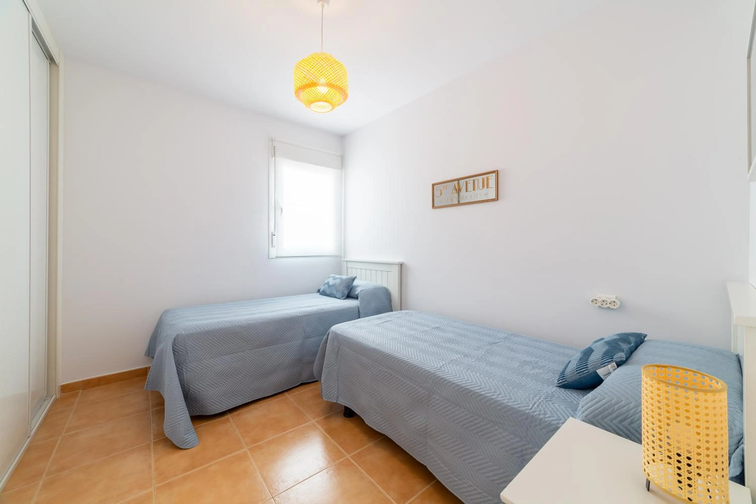 Bed in AlmeriaSuite Mojacar Breeze Apartments