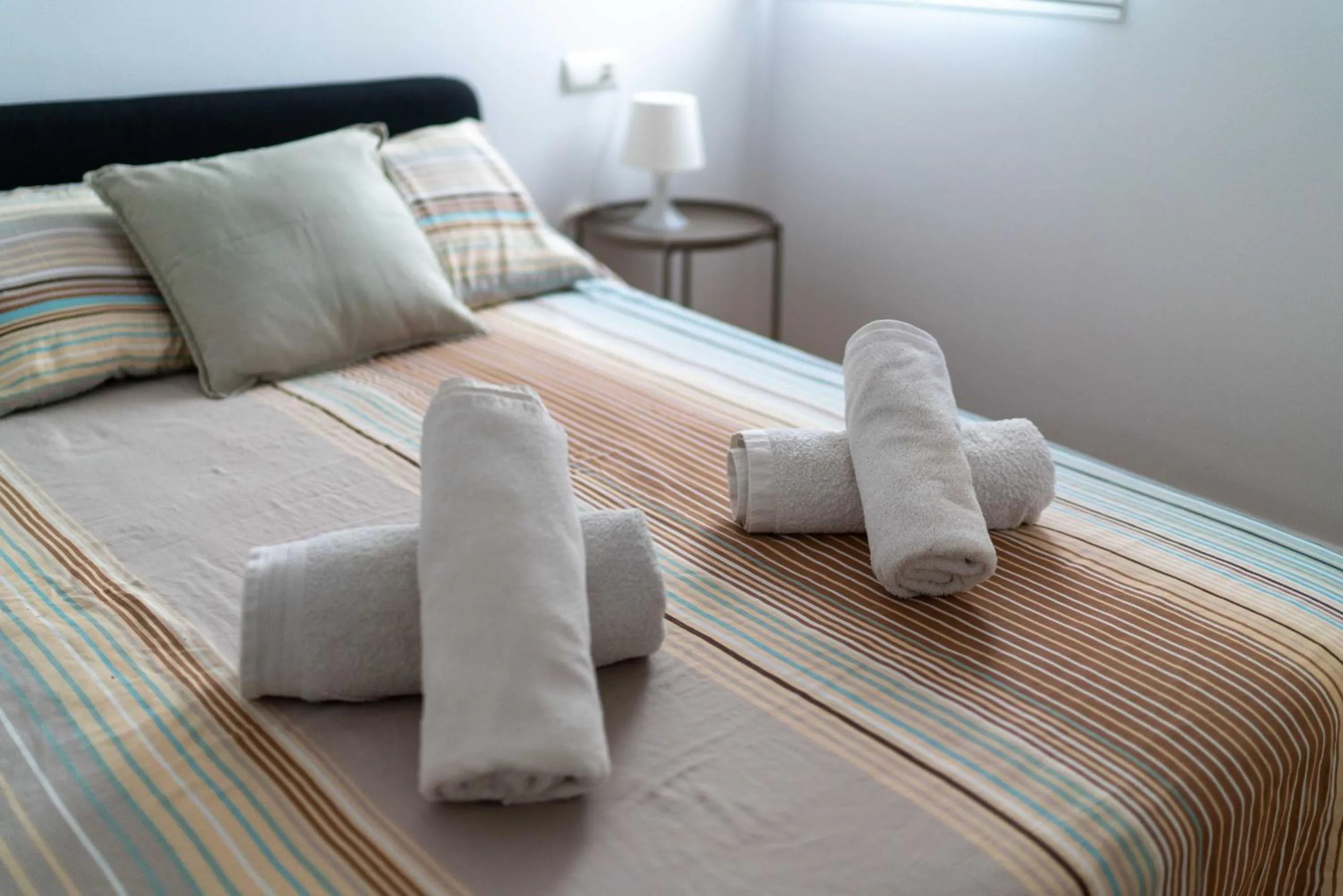 Bed in AlmeriaSuite Mojacar Breeze Apartments