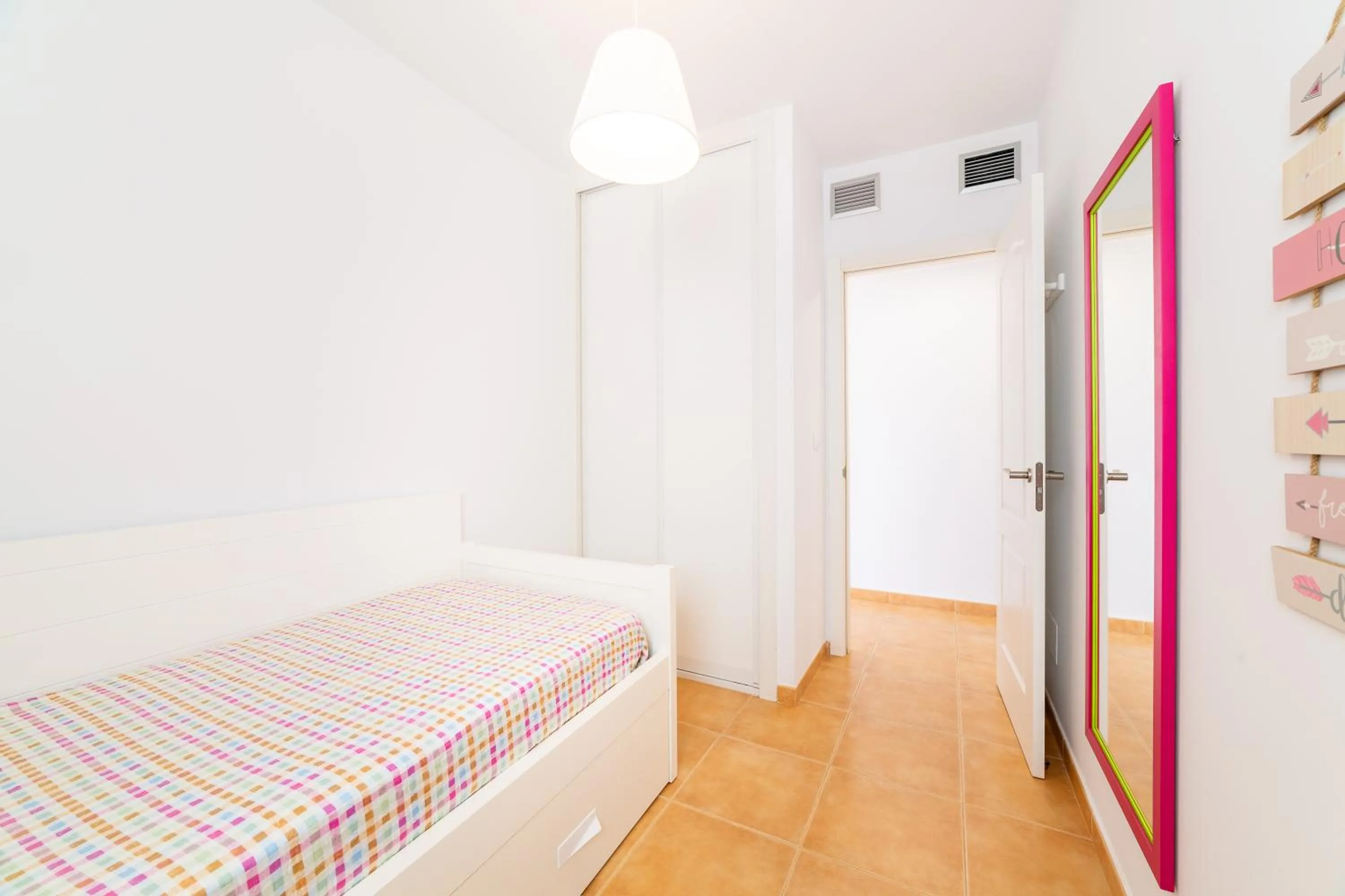 Bed in AlmeriaSuite Mojacar Breeze Apartments