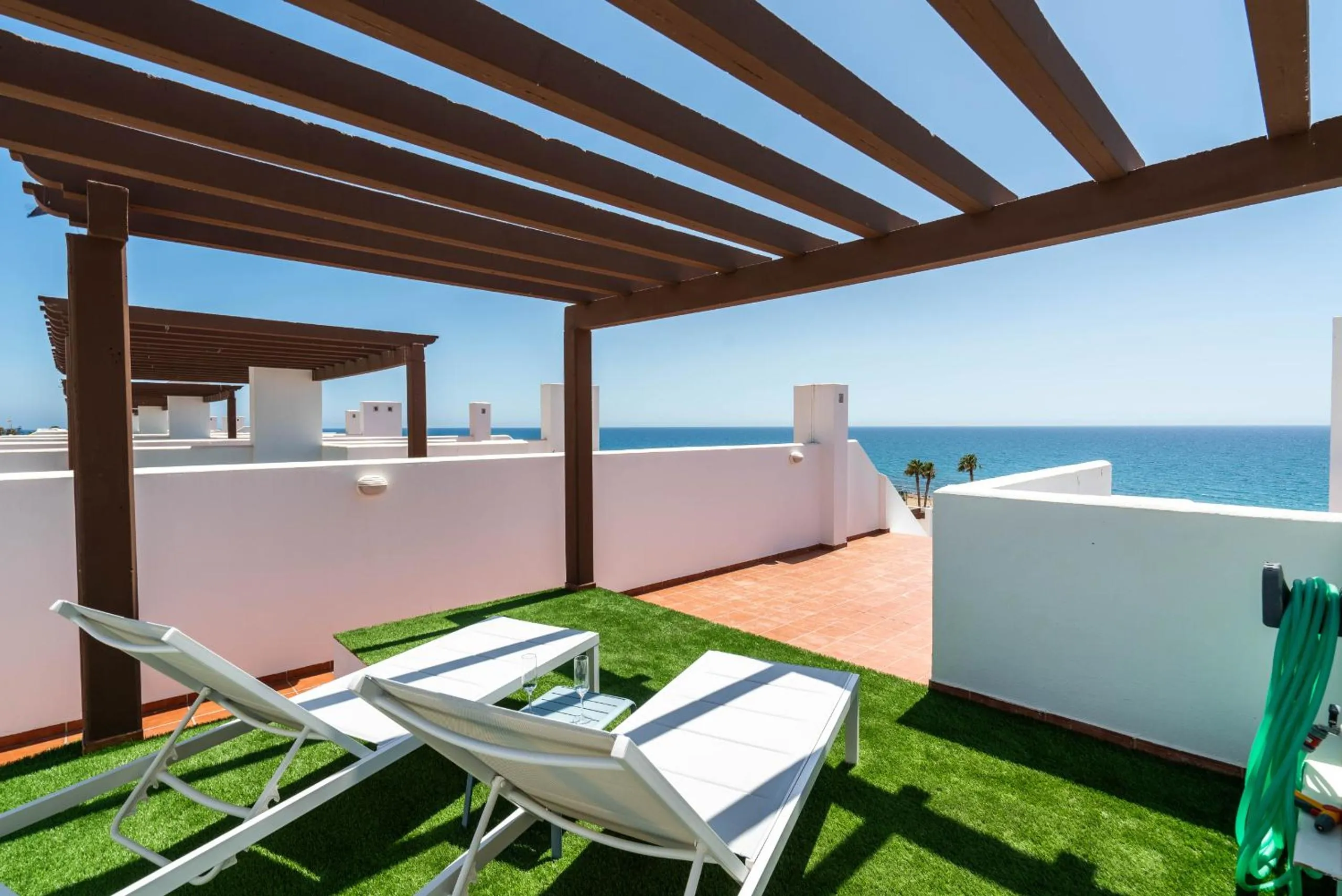 Sea view in AlmeriaSuite Mojacar Breeze Apartments