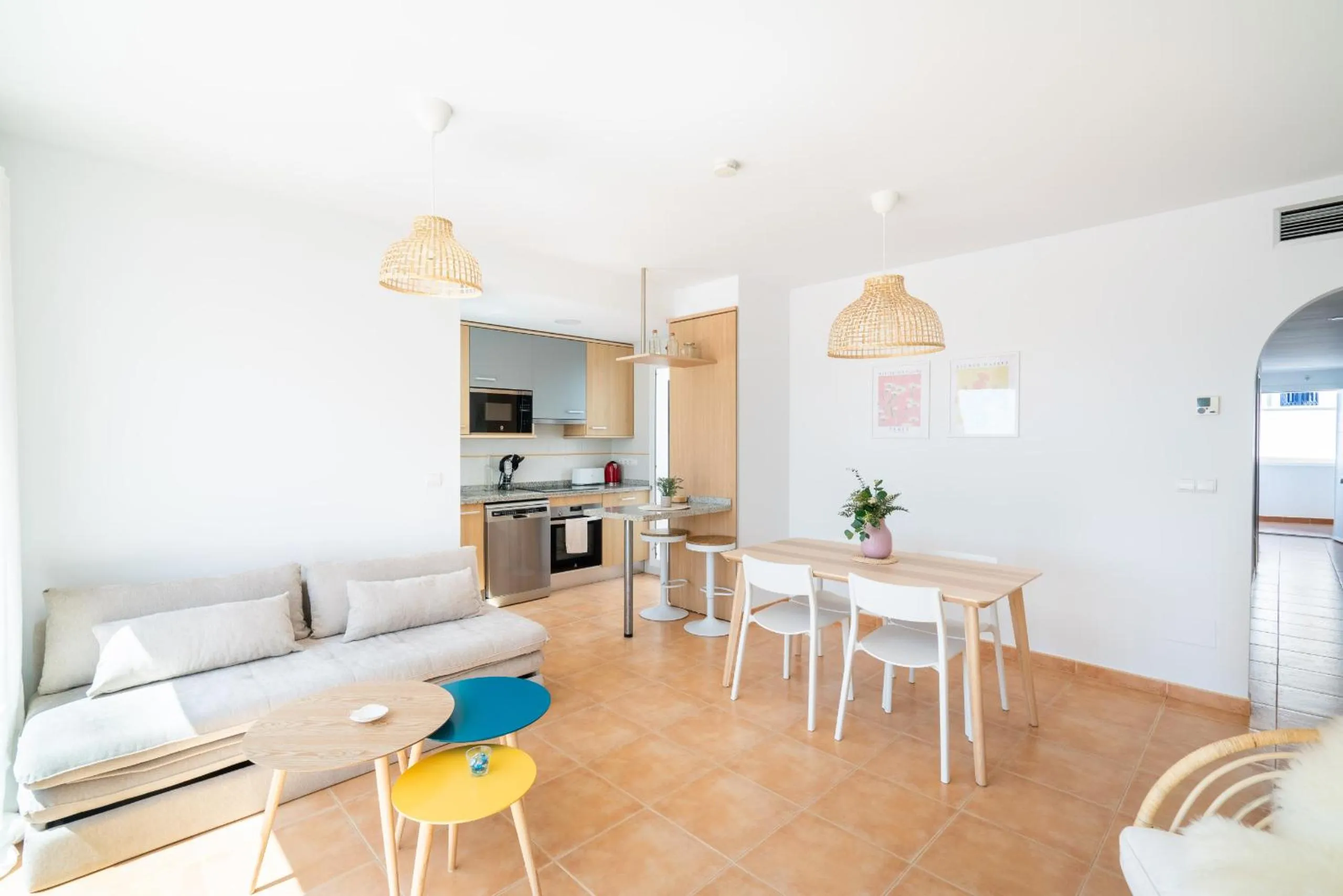 Living room in AlmeriaSuite Mojacar Breeze Apartments
