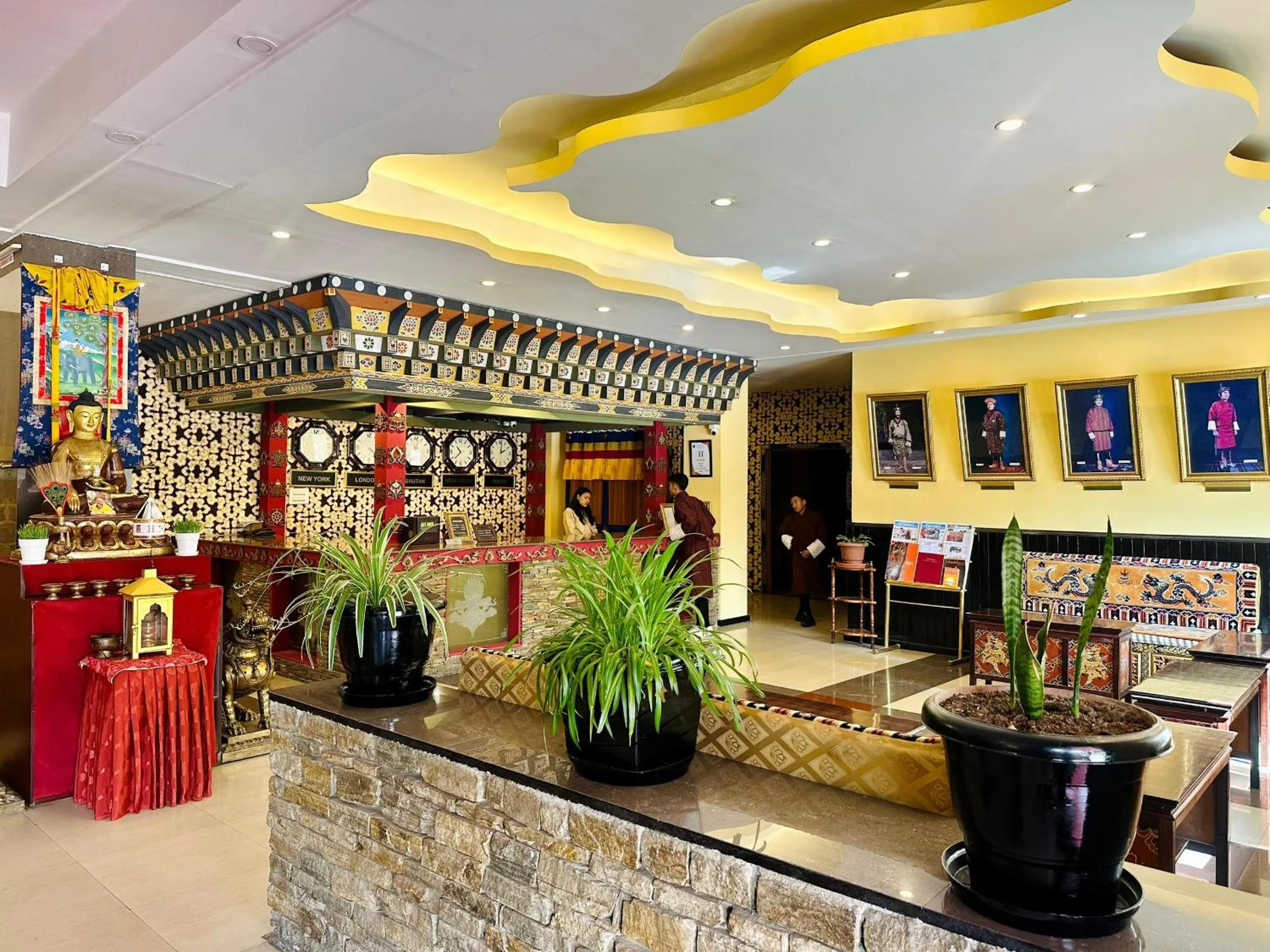 Lobby or reception in Hotel Migmar