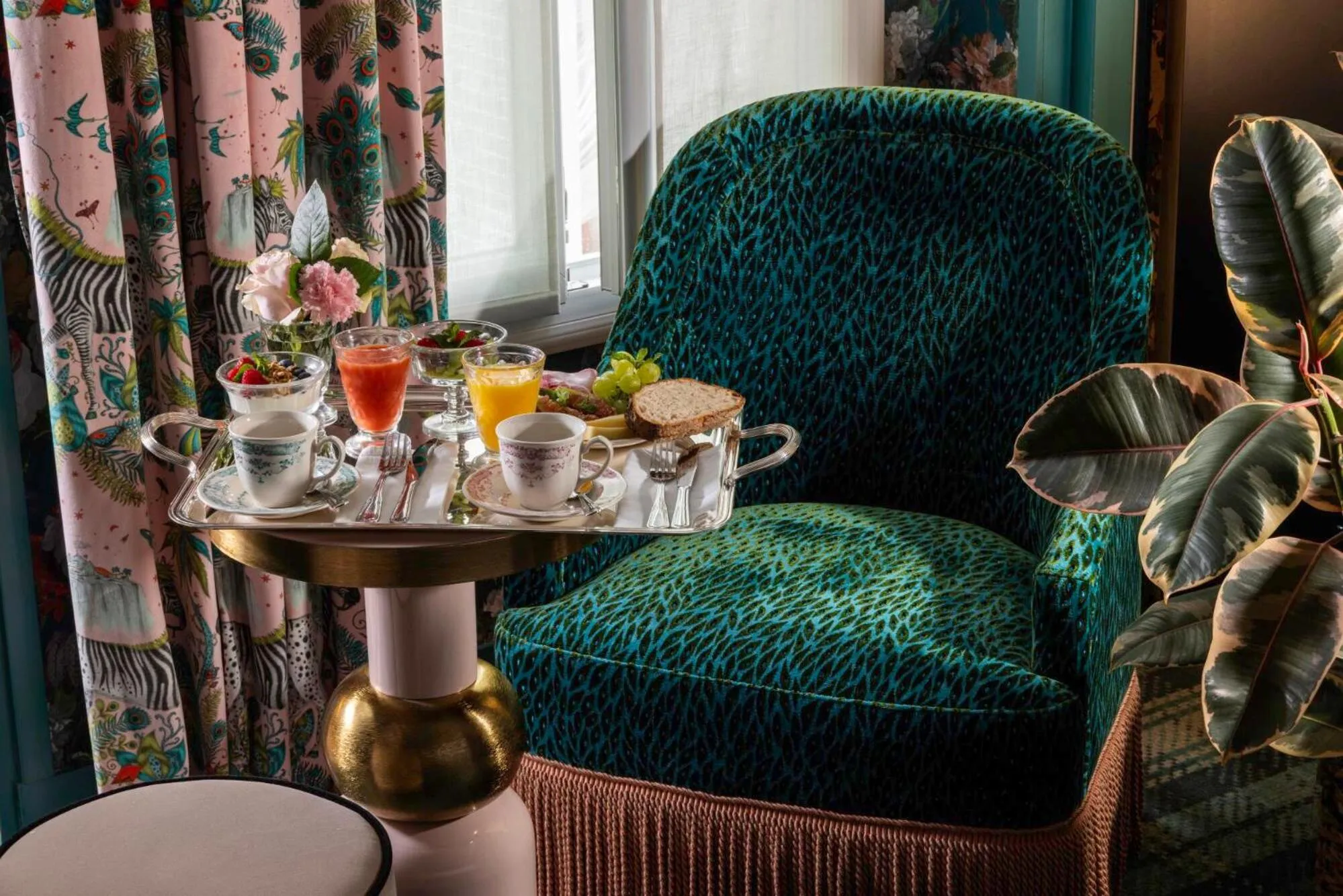 Breakfast in Hôtel Ginette à la Folie & Spa