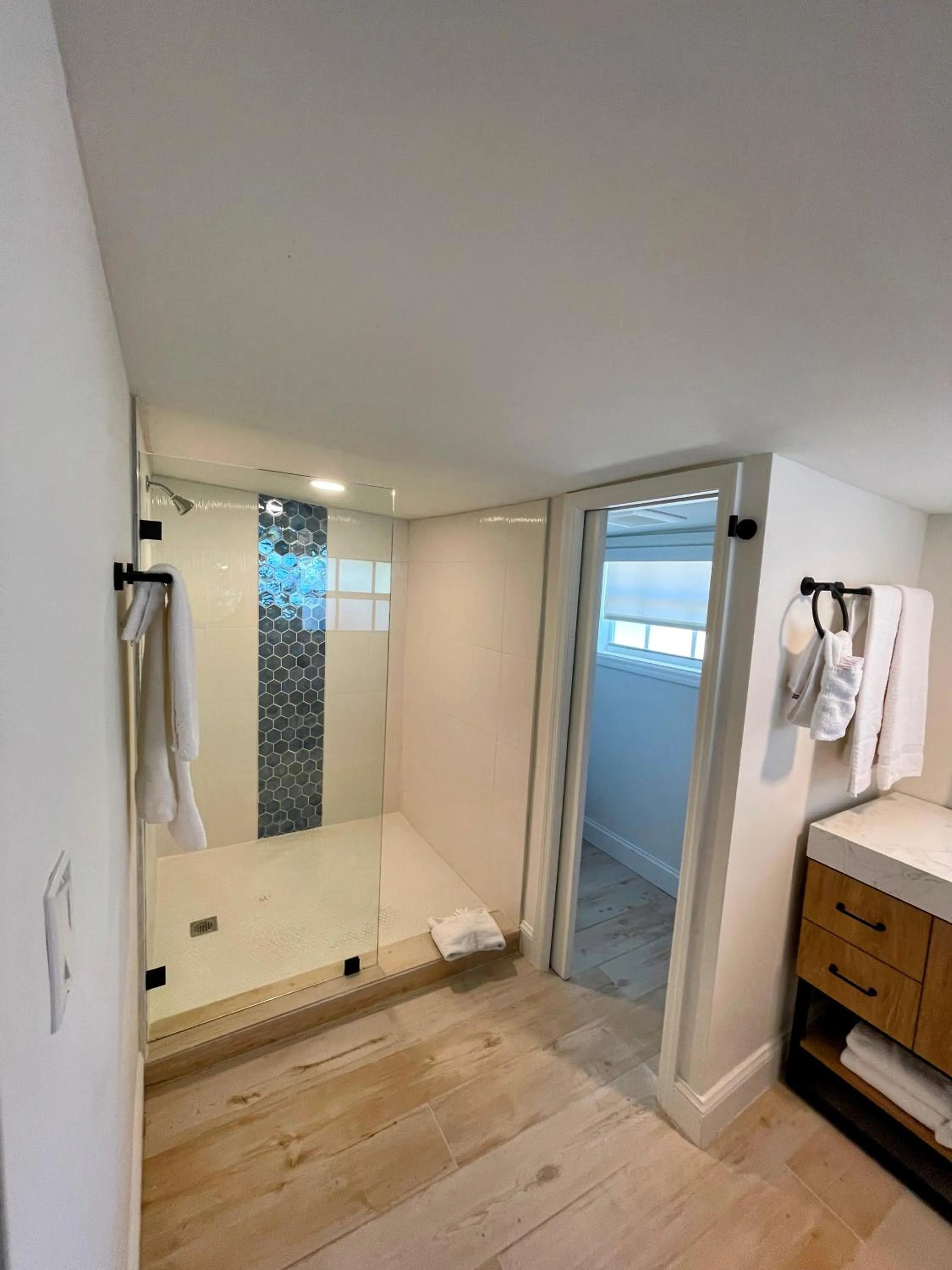 Shower in Kings Kamp