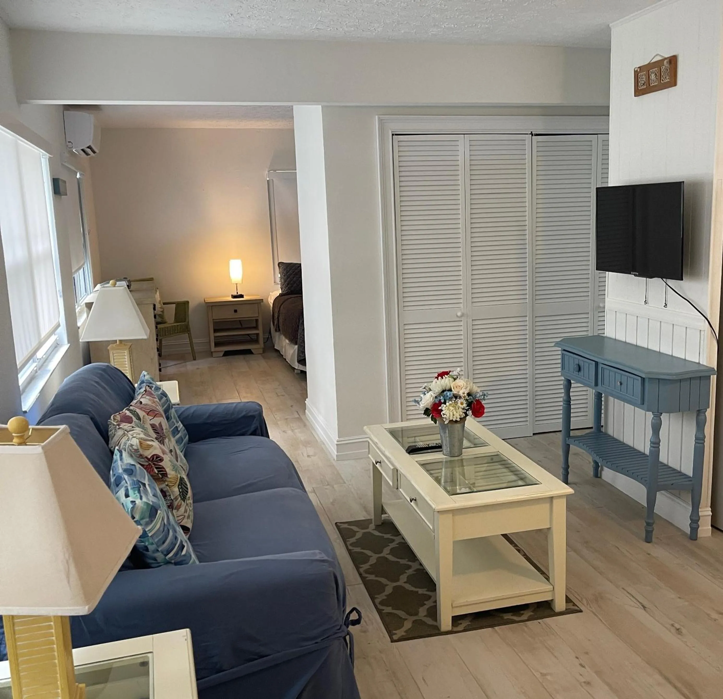 Living room, Bed in Kings Kamp