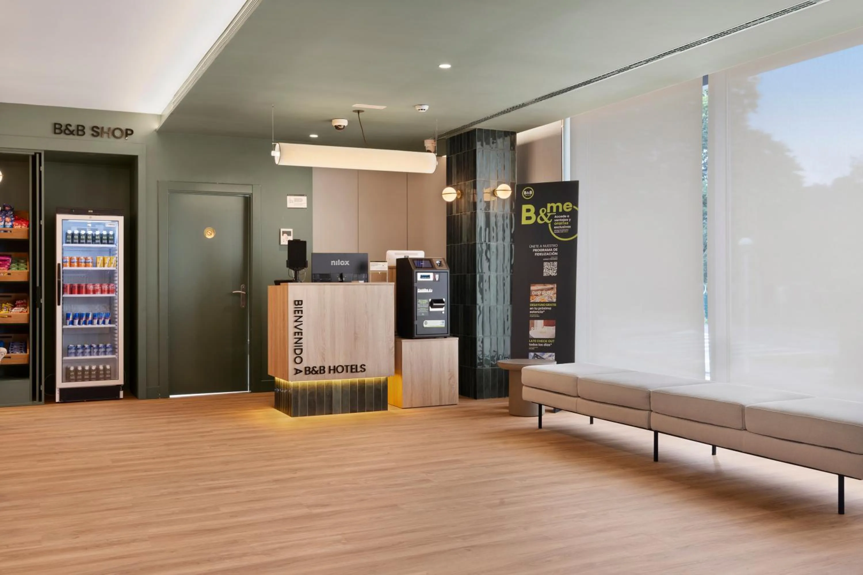 Lobby or reception in B&B HOTEL Castro Urdiales