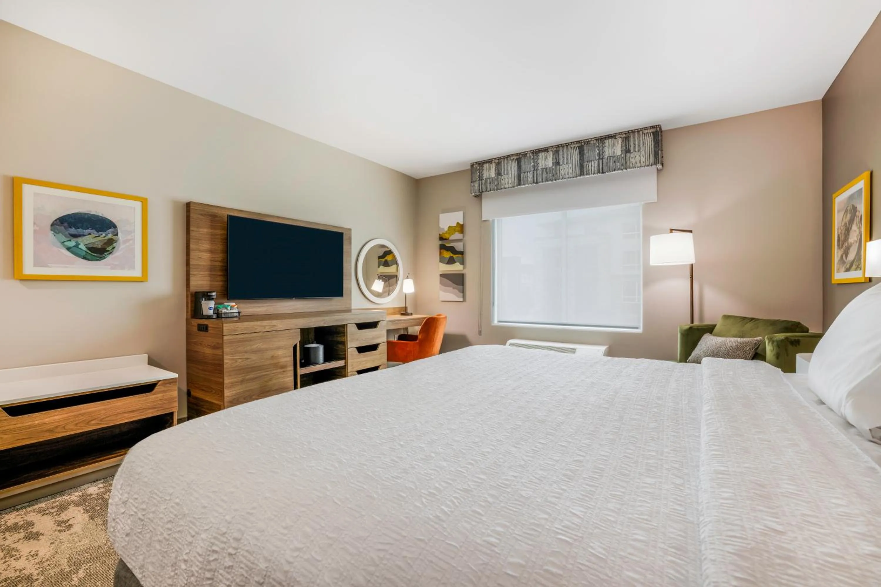 Bed in Hampton Inn Aurora Medical Center Denver