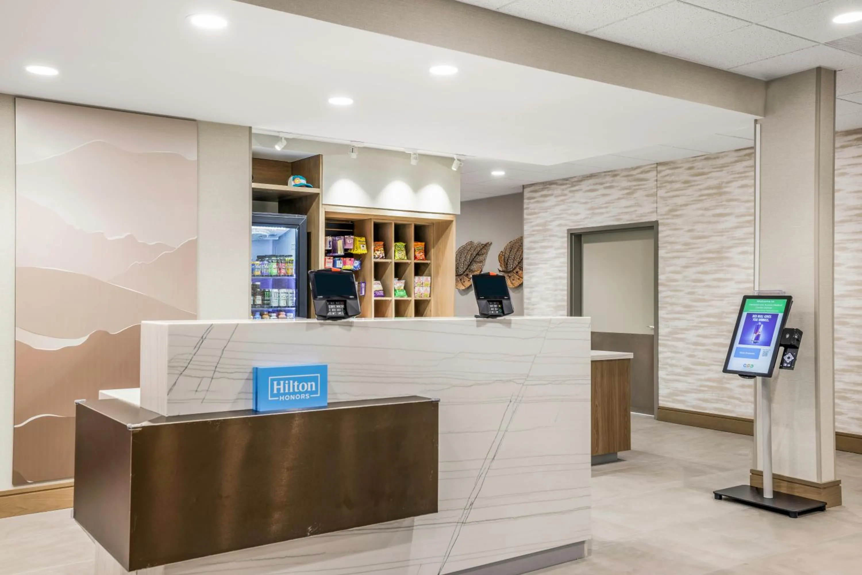 Lobby or reception in Hampton Inn Aurora Medical Center Denver