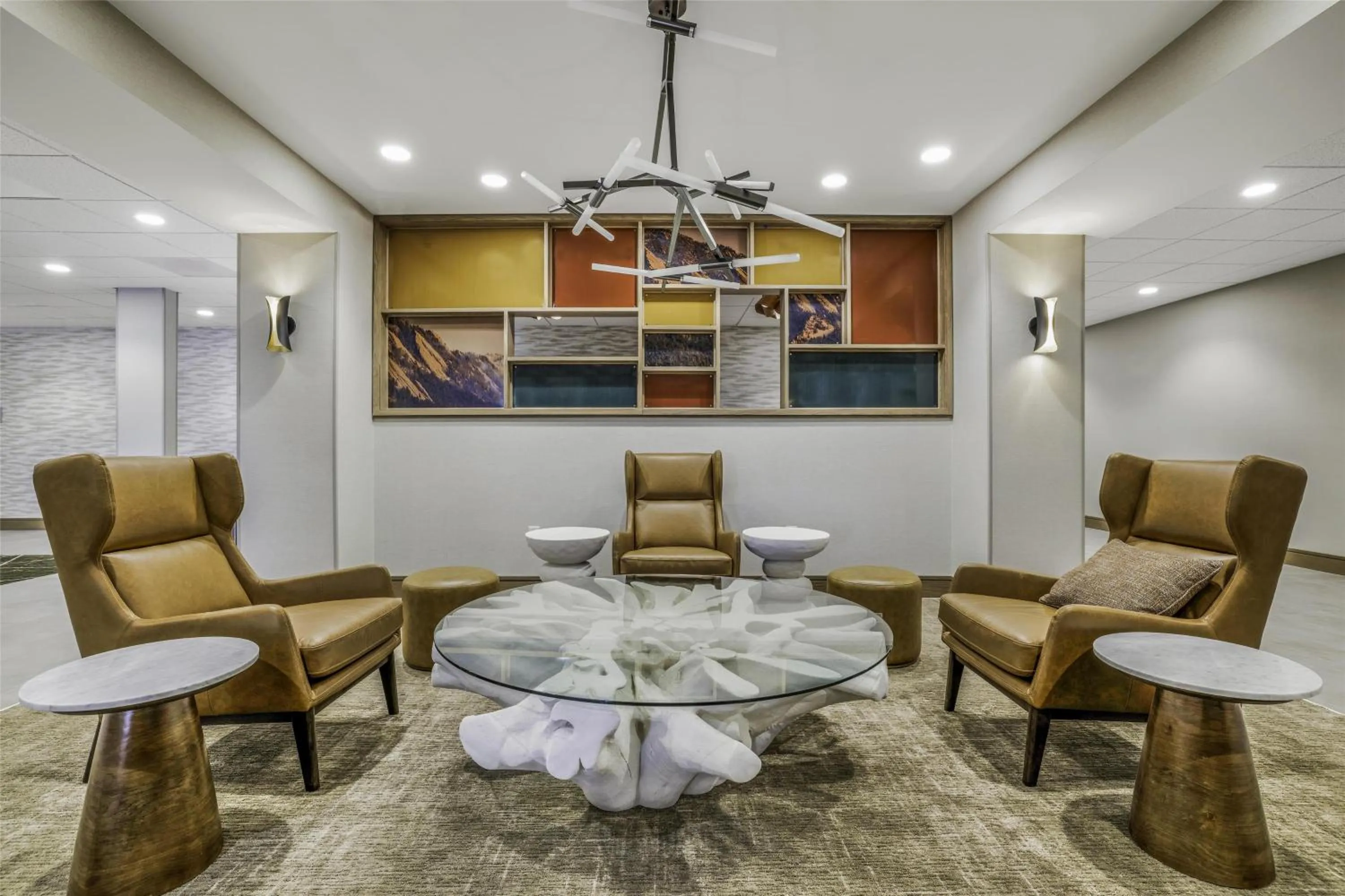 Lobby or reception in Hampton Inn Aurora Medical Center Denver