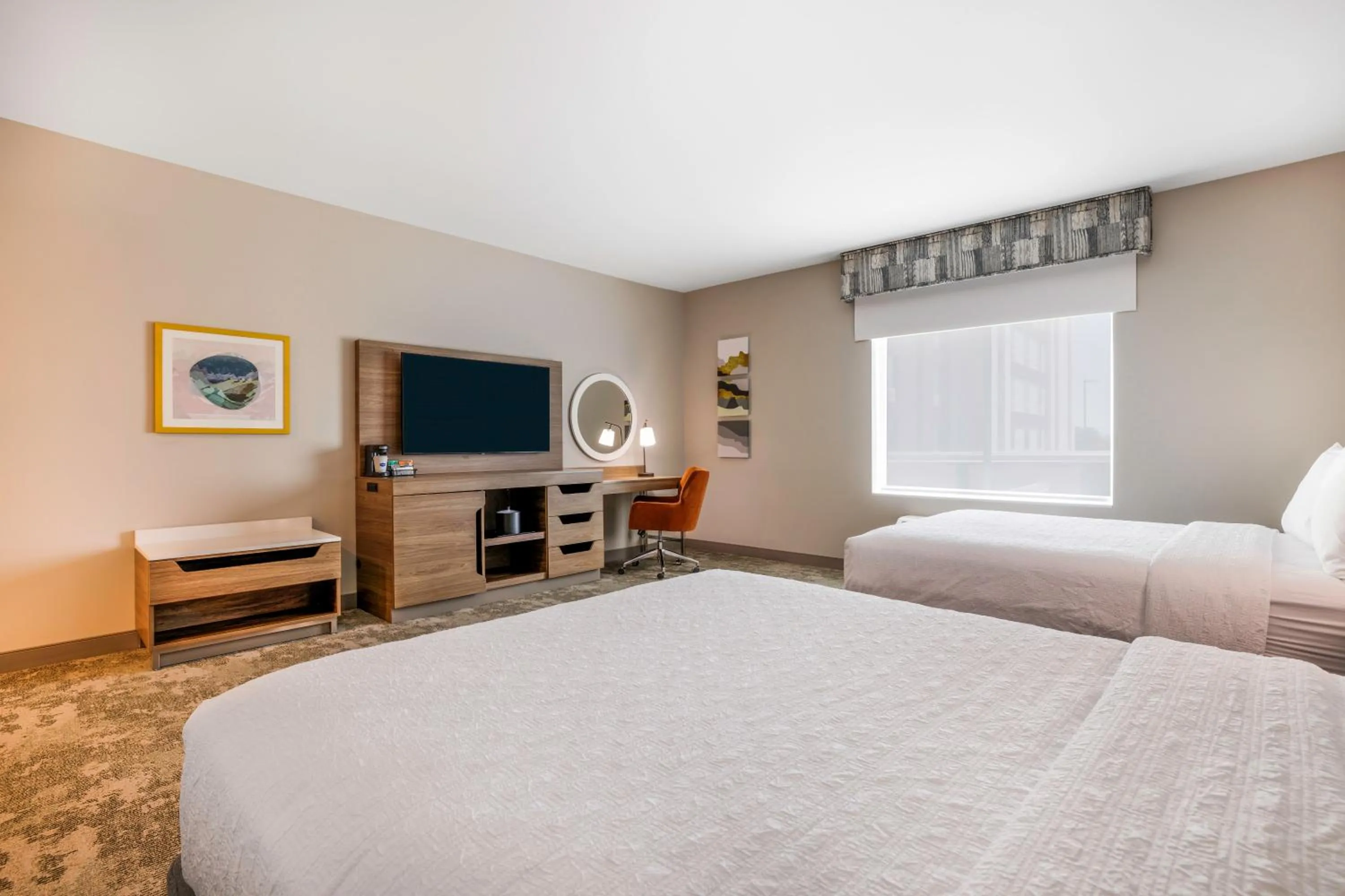 Bed in Hampton Inn Aurora Medical Center Denver