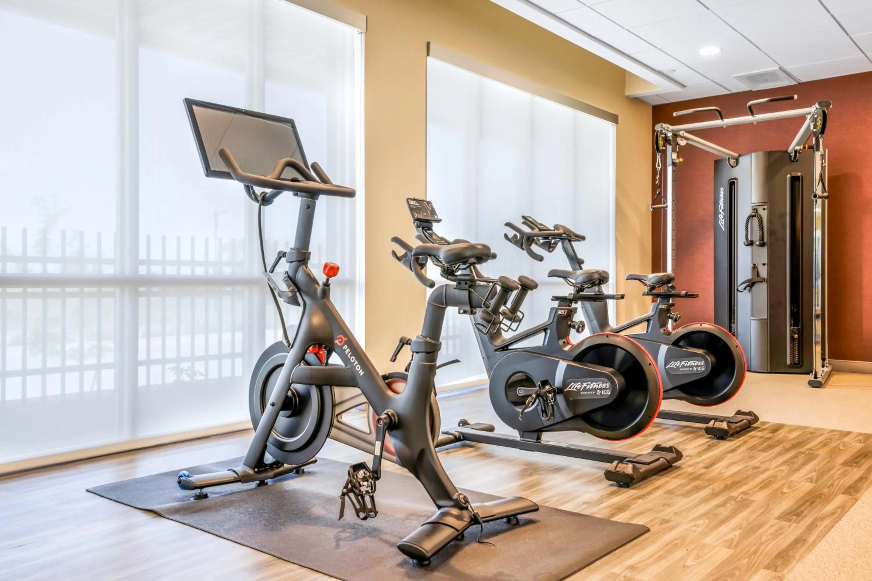 Fitness centre/facilities in Hampton Inn Aurora Medical Center Denver