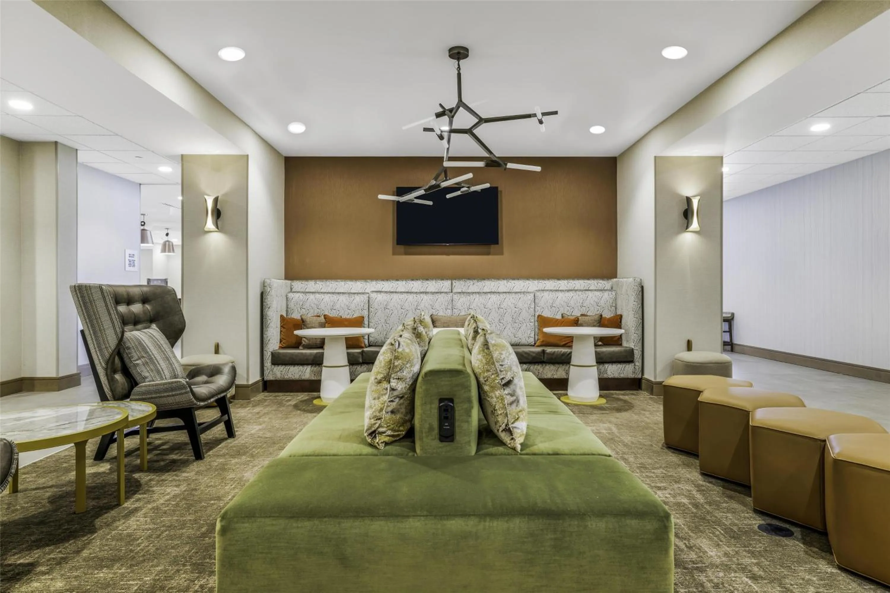 Lobby or reception in Hampton Inn Aurora Medical Center Denver