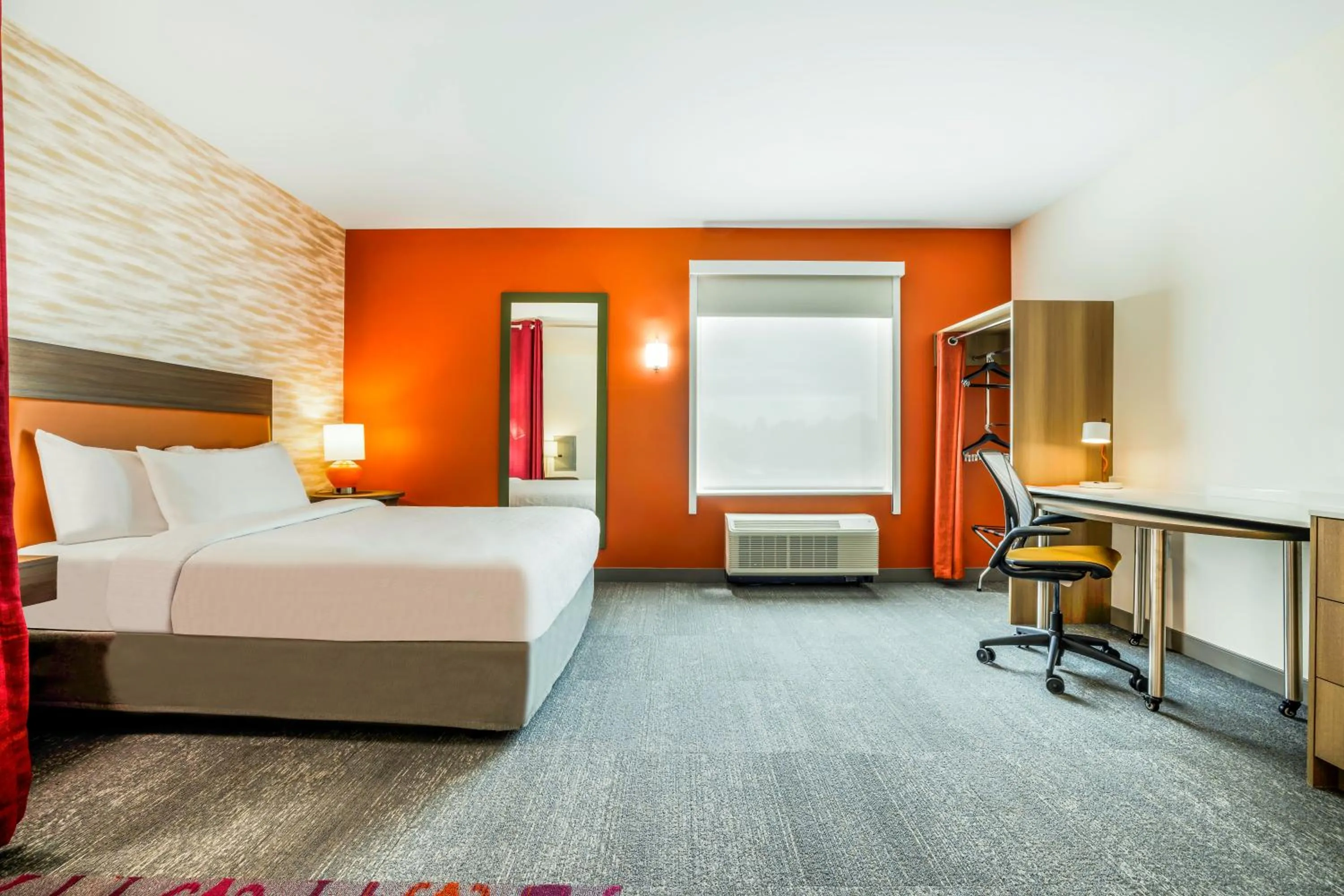 Bed in Home2 Suites By Hilton Aurora Medical Center Denver