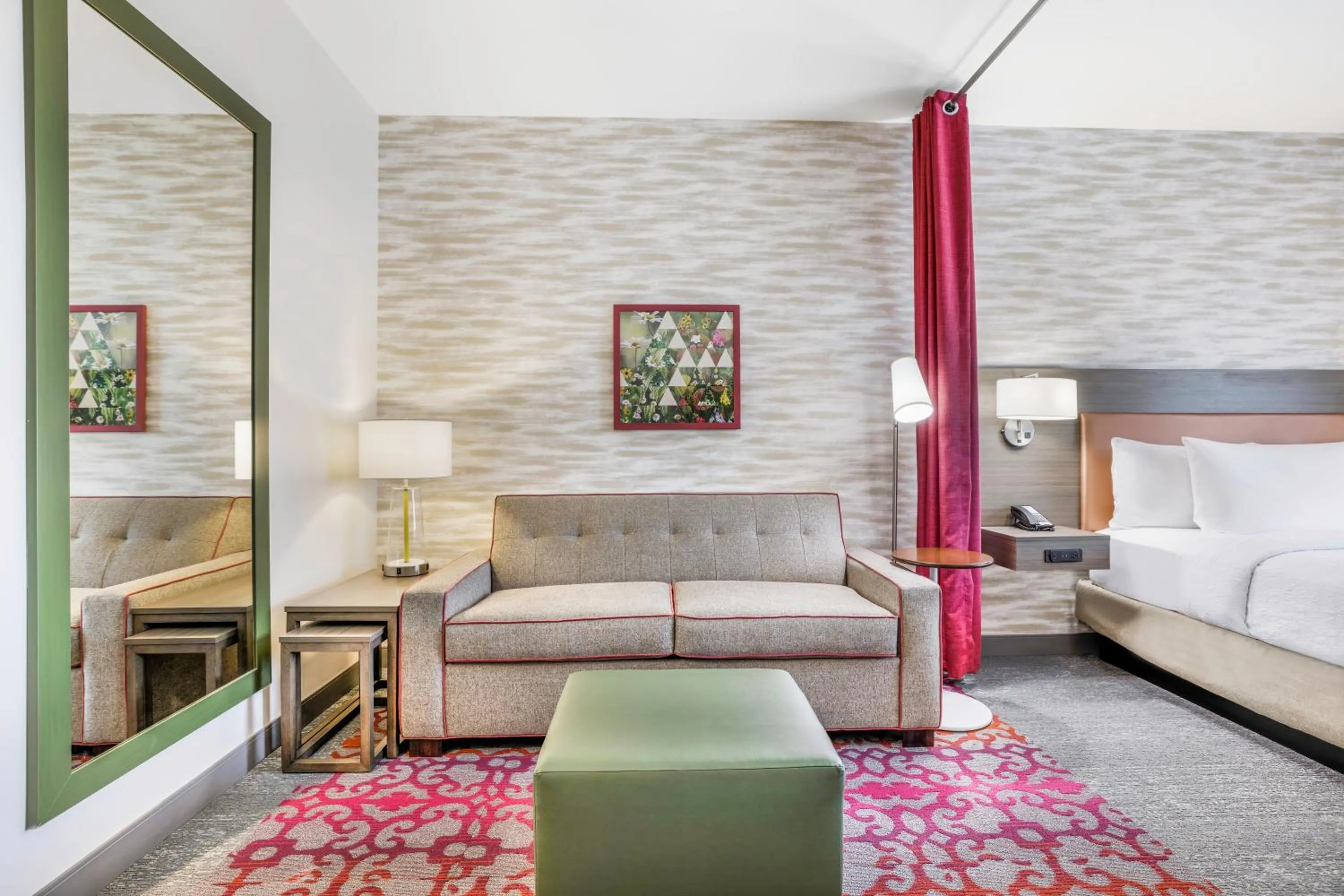 Bed in Home2 Suites By Hilton Aurora Medical Center Denver