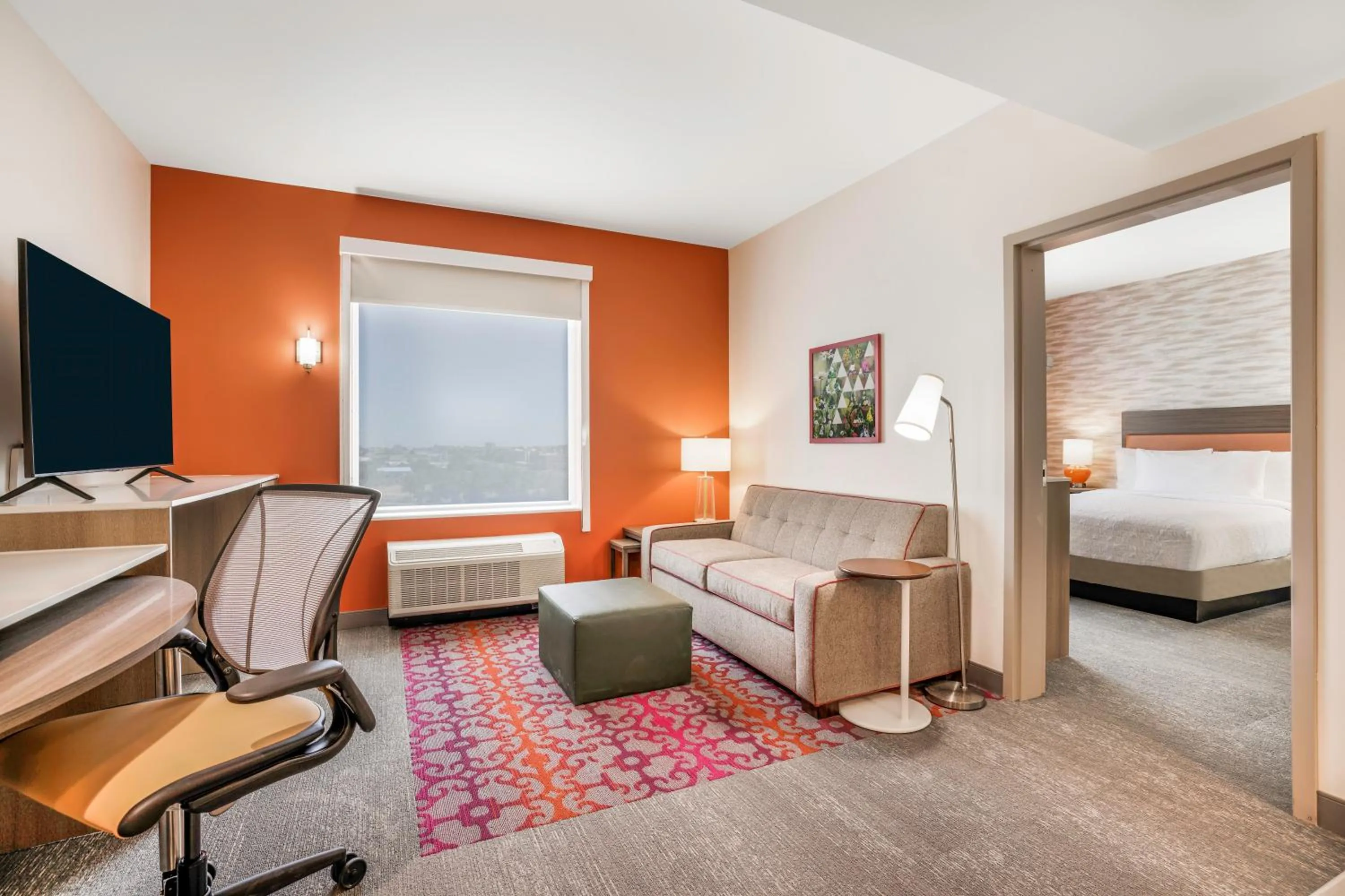 Bed in Home2 Suites By Hilton Aurora Medical Center Denver