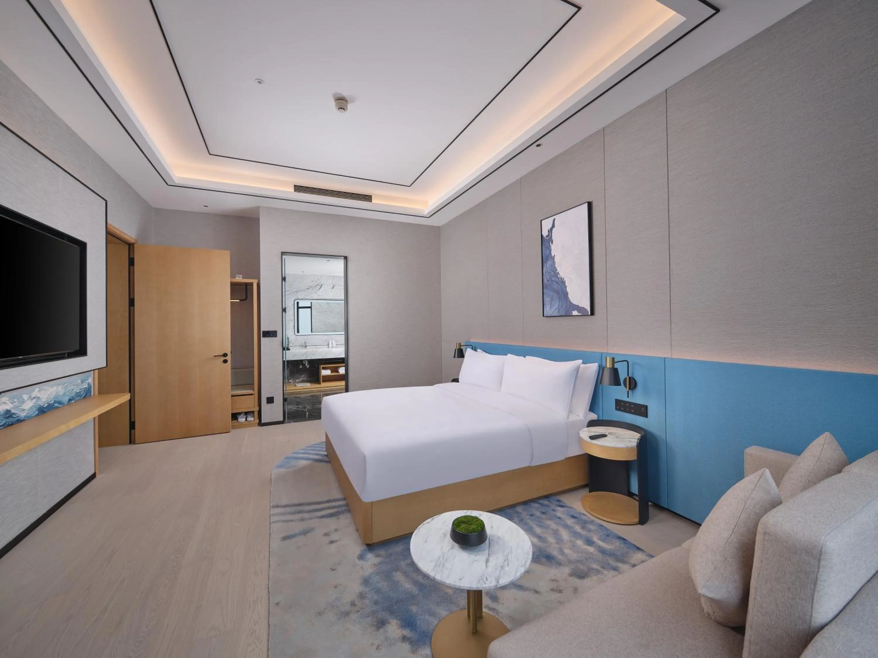 Bedroom in Hilton Garden Inn Huludao Longxing Road