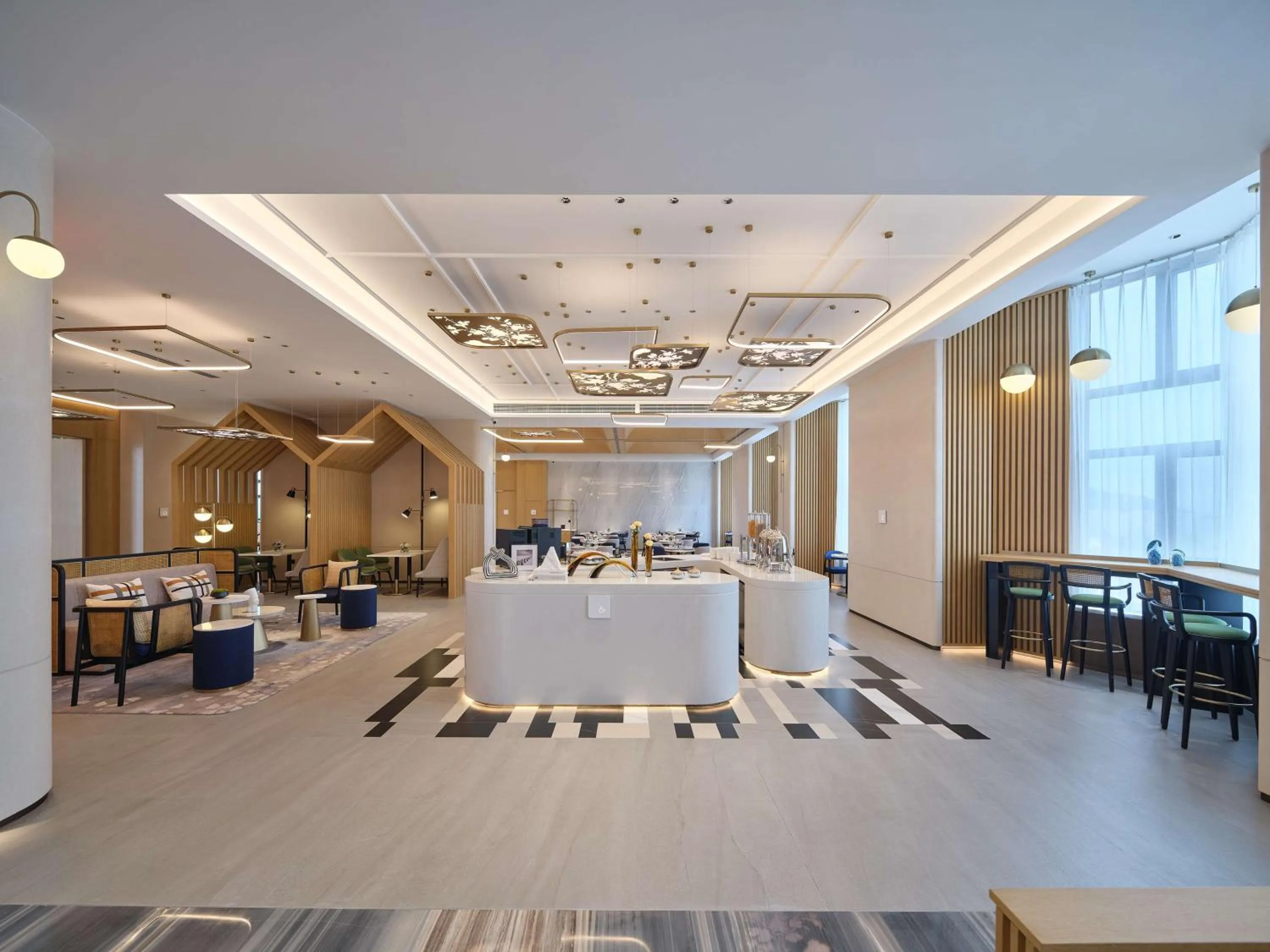 Lobby or reception in Hilton Garden Inn Huludao Longxing Road