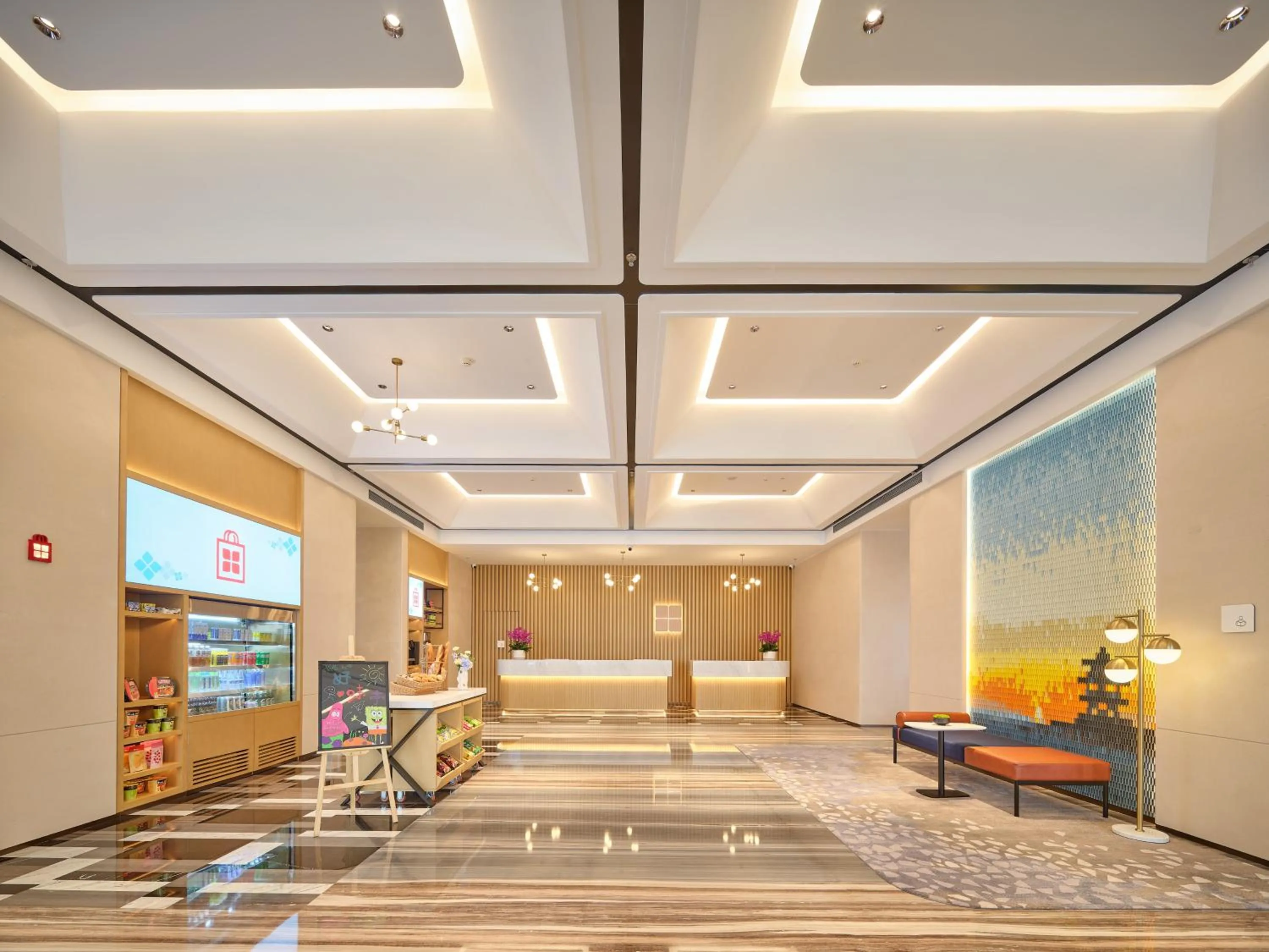 Lobby or reception in Hilton Garden Inn Huludao Longxing Road