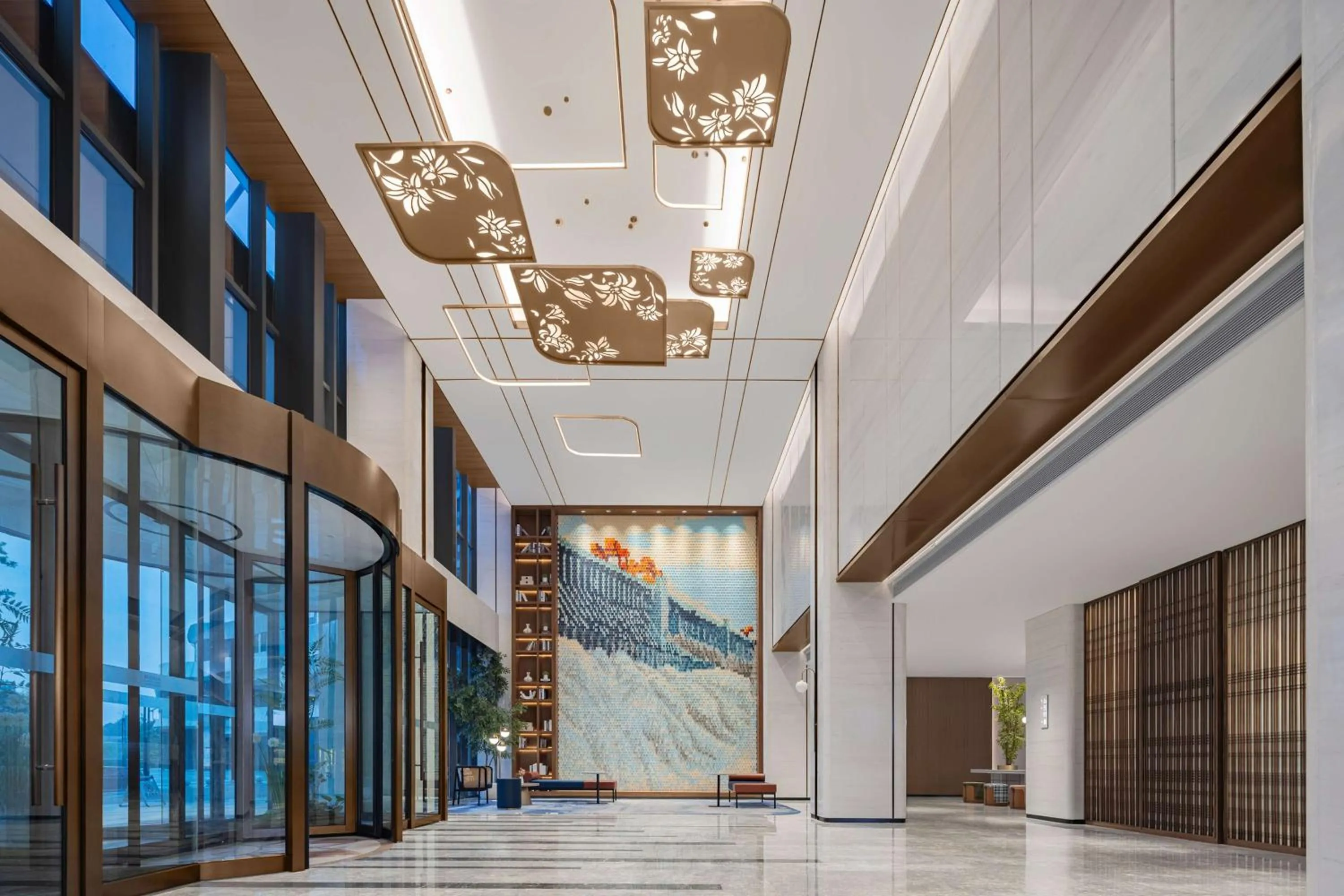 Lobby or reception in Hilton Garden Inn Yichang Yiling