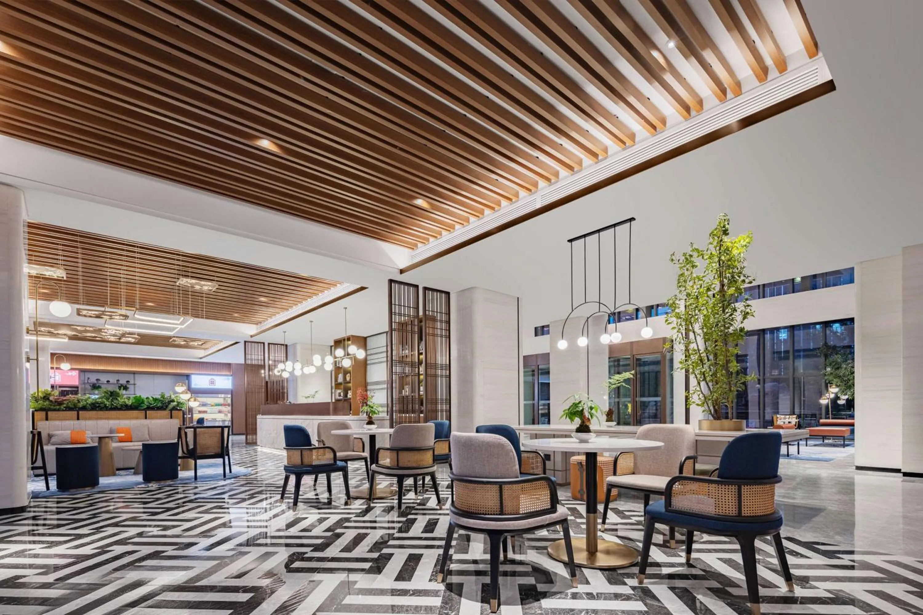 Lobby or reception in Hilton Garden Inn Yichang Yiling