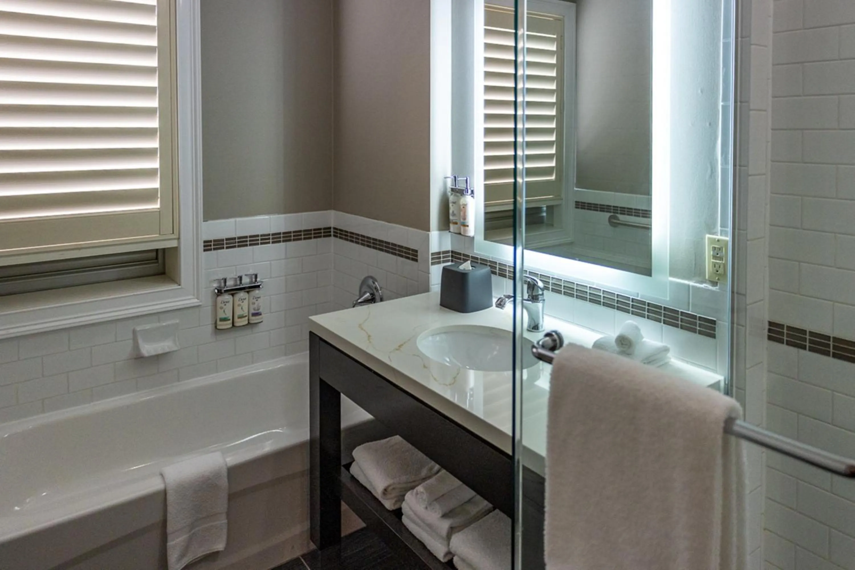 Bathroom in Staybridge Suites St. Catharines Conf Ctr by IHG