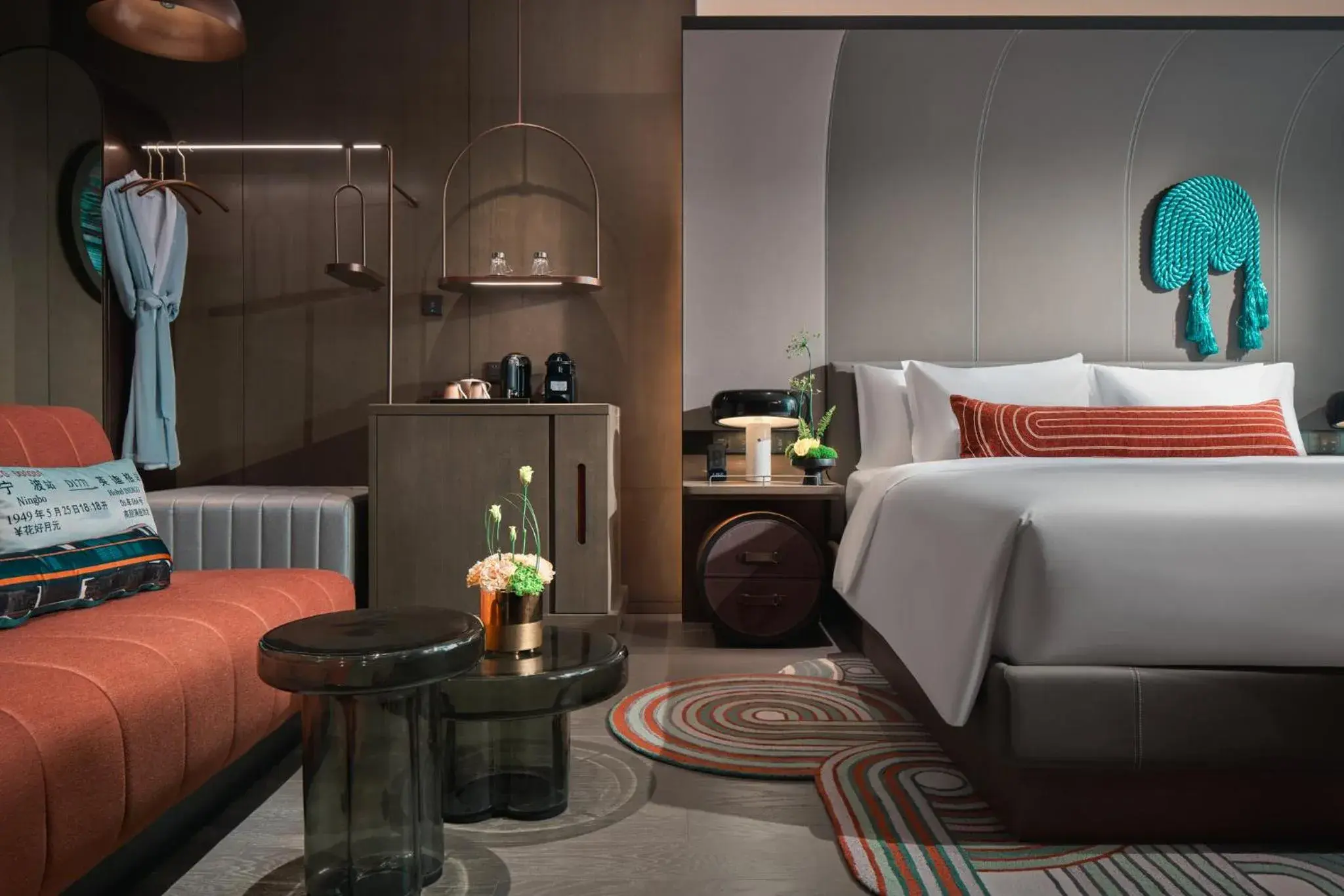 Standard Double Room with Two Double Beds in Hotel Indigo Ningbo Riverside by IHG Standard Double Room with Two Double Beds in Hotel Indigo Ningbo Riverside by IHG