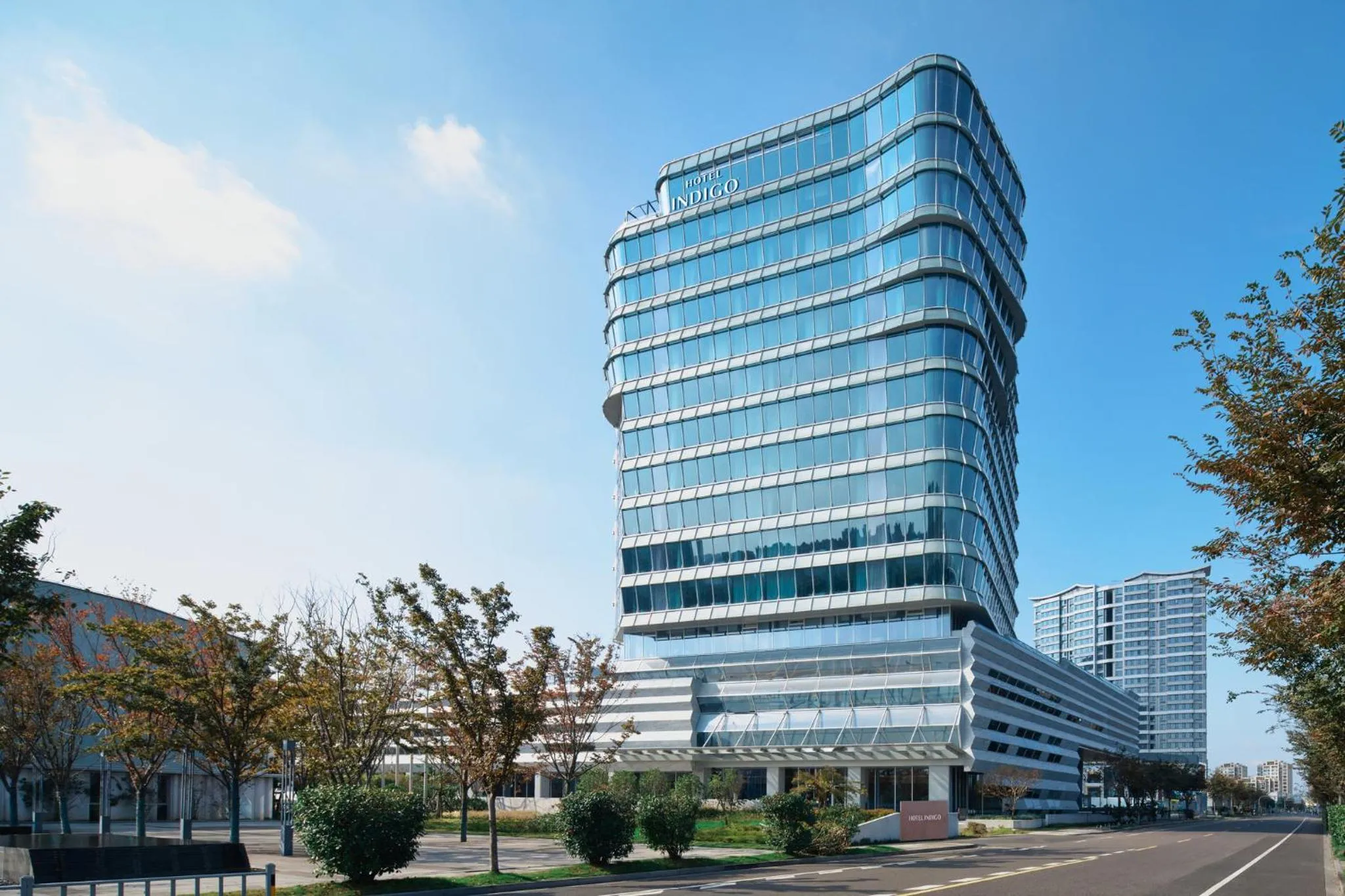 Property building in Hotel Indigo Ningbo Riverside by IHG