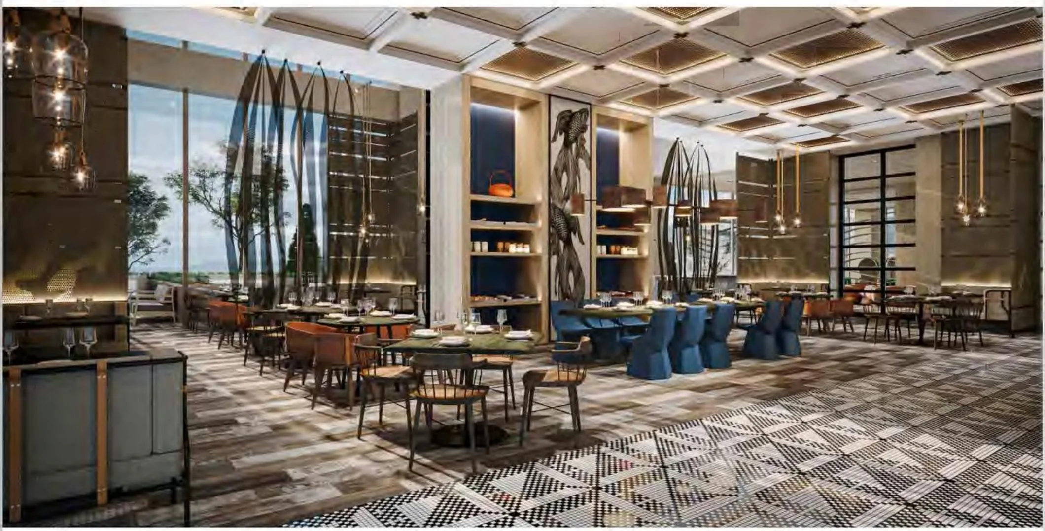 Restaurant/places to eat in Hotel Indigo Yantai Golden Coast by IHG