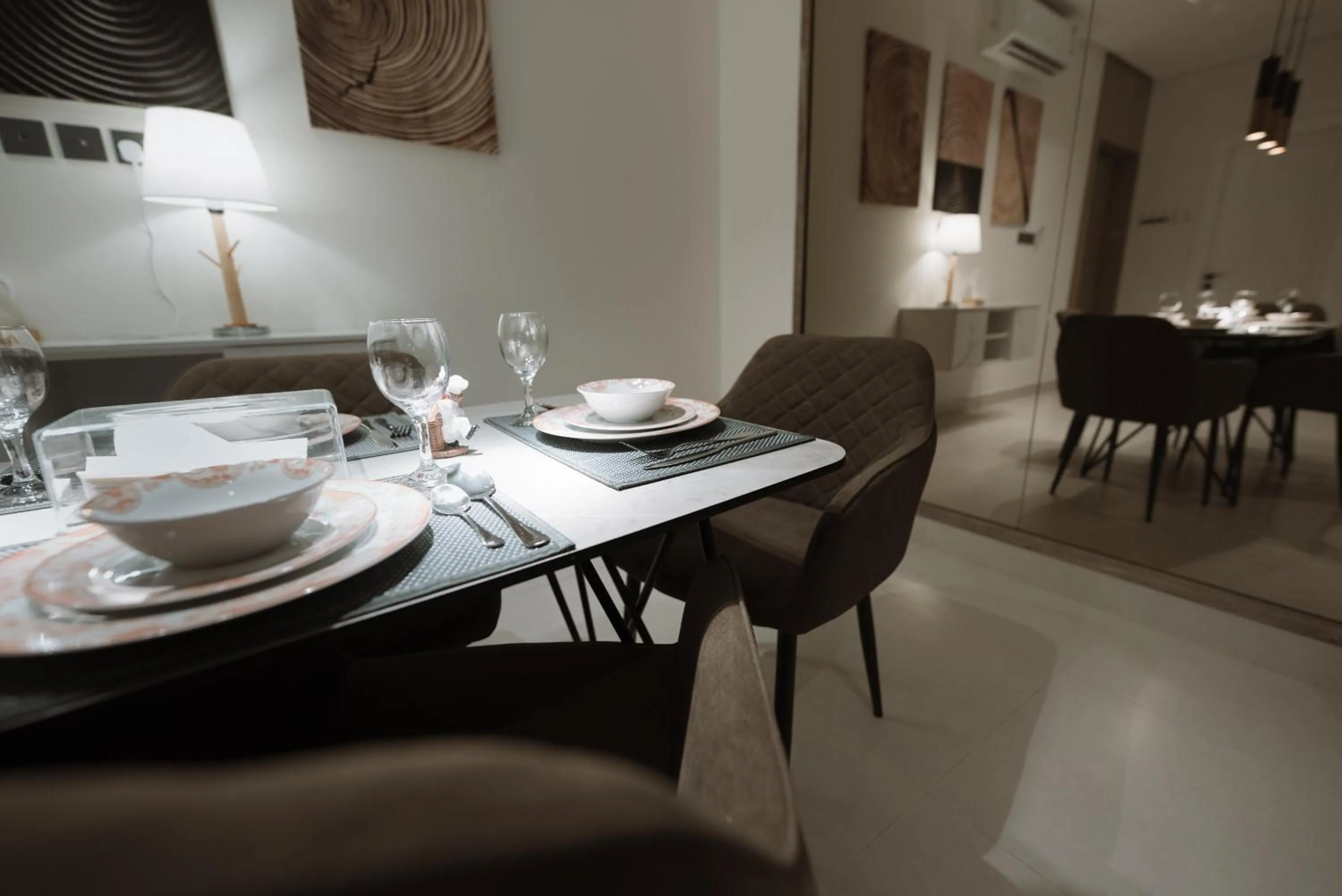 Dining area in Riyadh Luxury Hotel