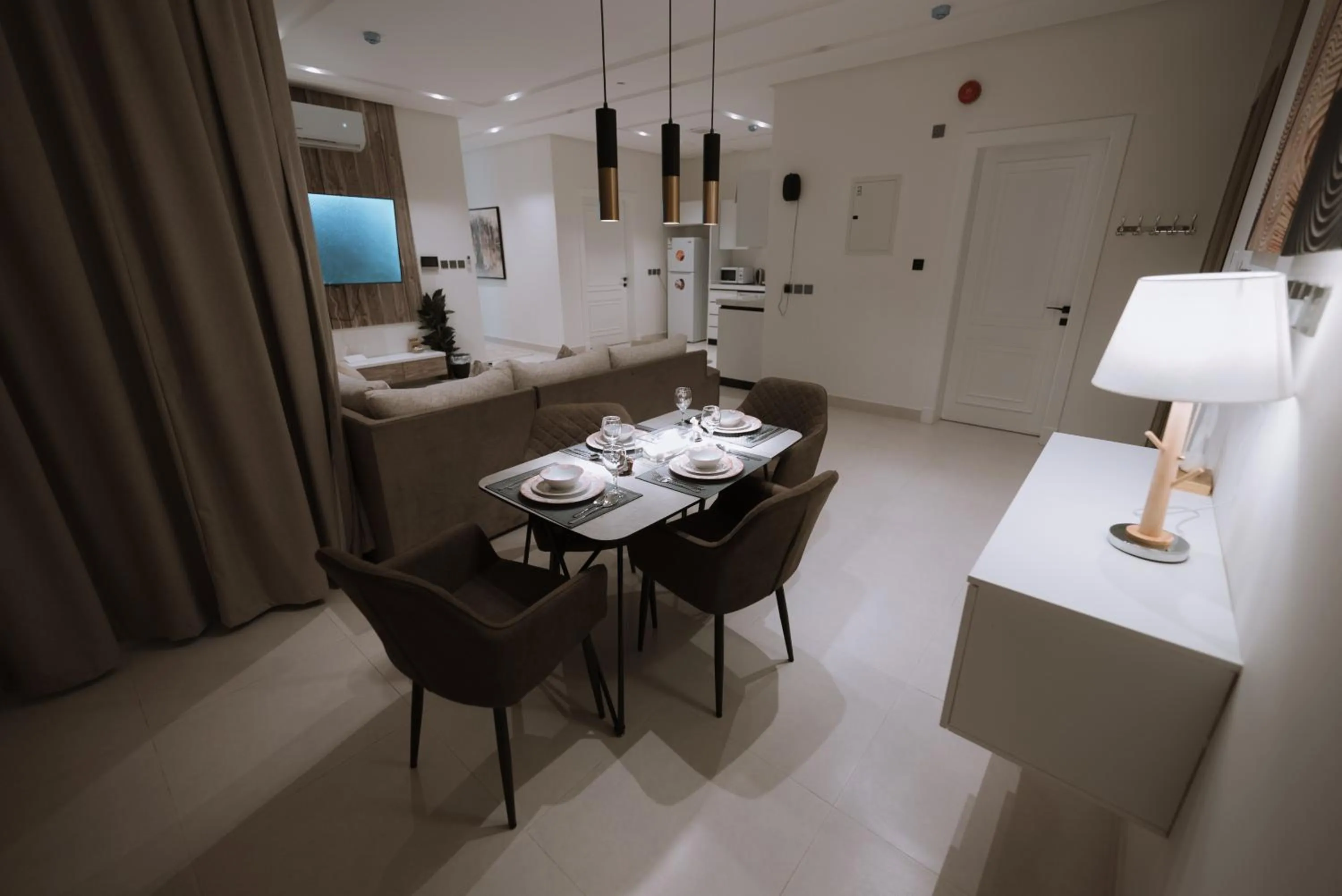 Dining area in Riyadh Luxury Hotel