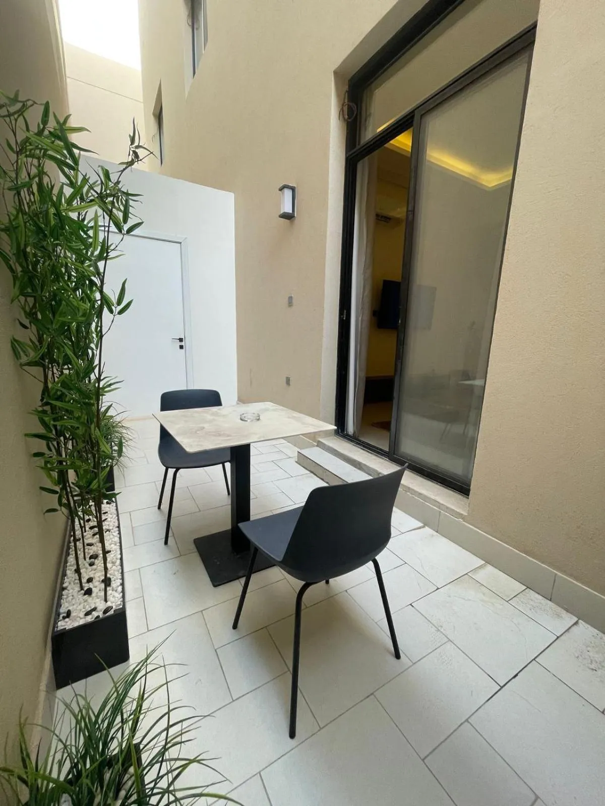 Patio in Riyadh Luxury Hotel