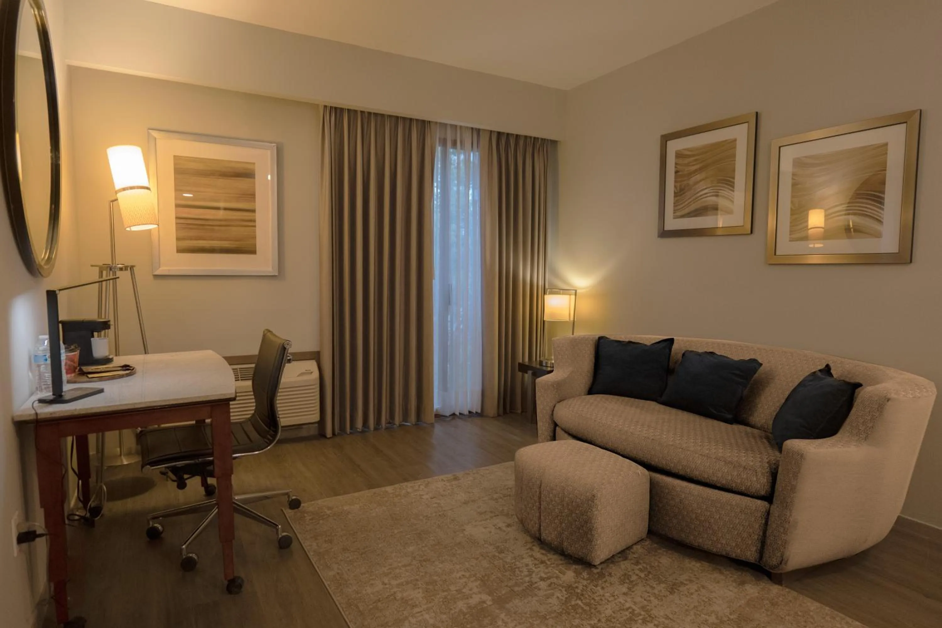 Living room in Esplendor by Wyndham Los Mochis Country Place