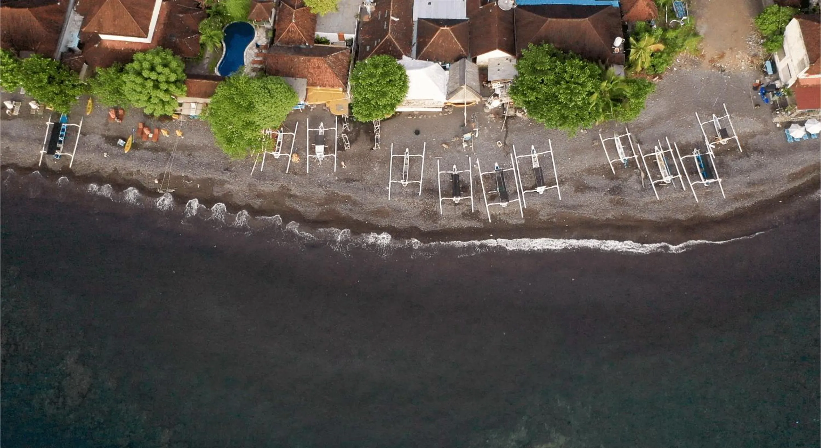 Natural landscape in Sama Villa Amed