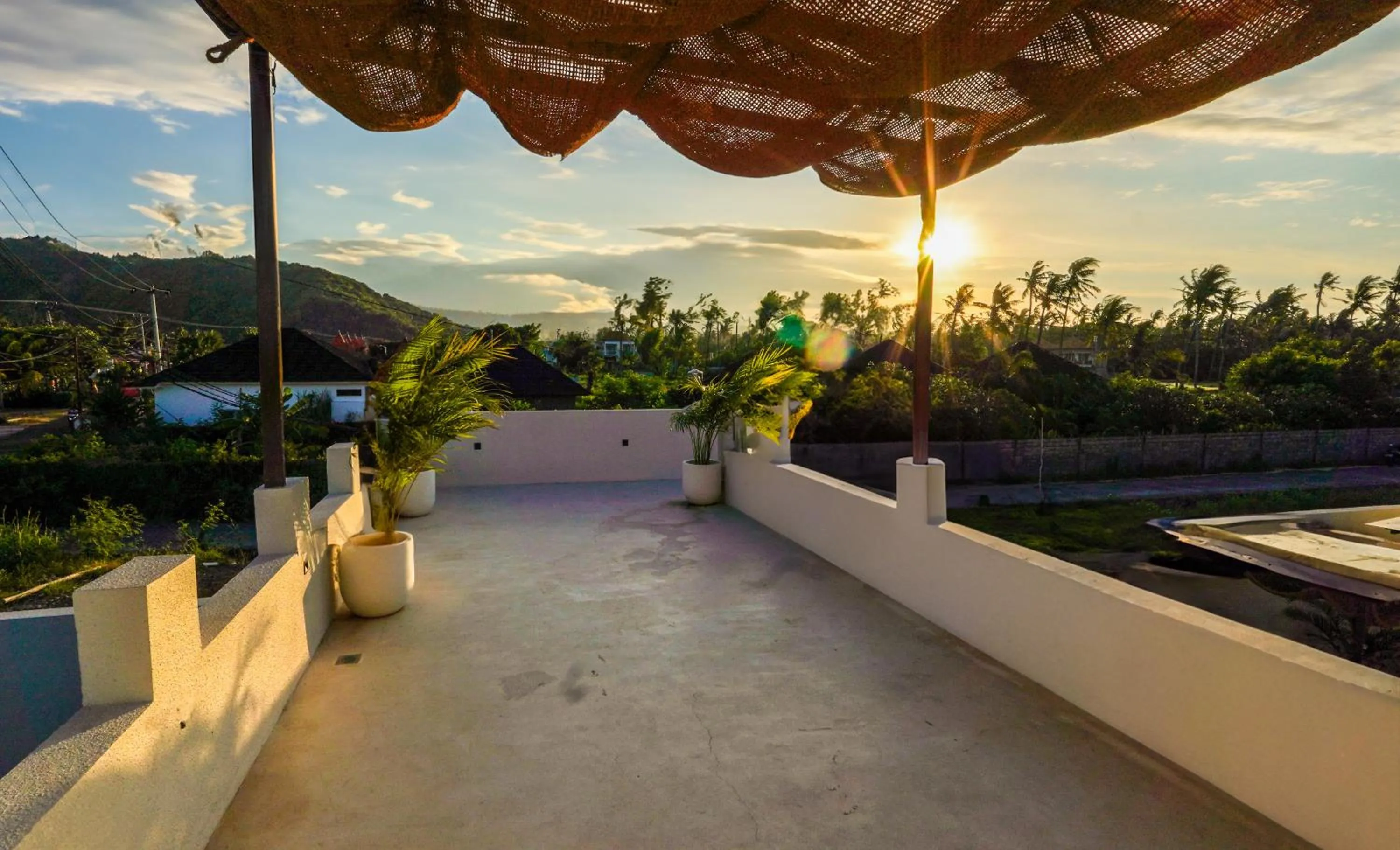 Patio in Sama Villa Amed