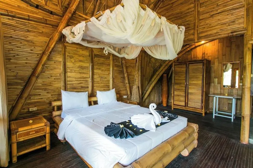 Bed in Villa Gajah Mas