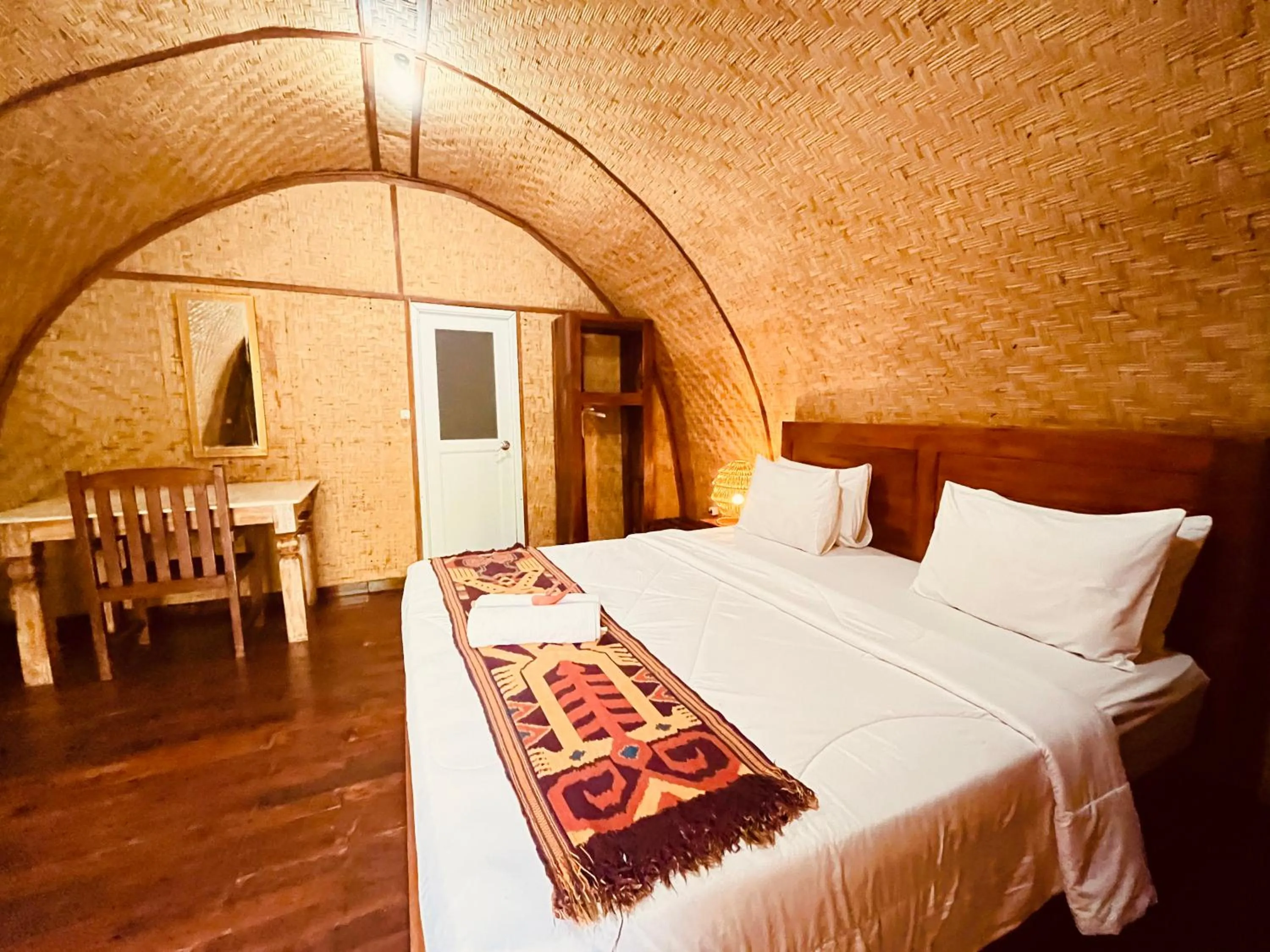 Bed in Villa Gajah Mas