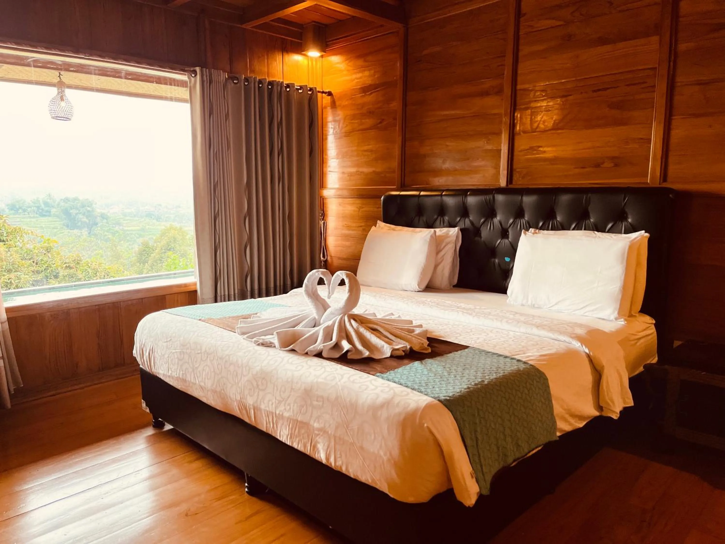 Bed in Villa Gajah Mas