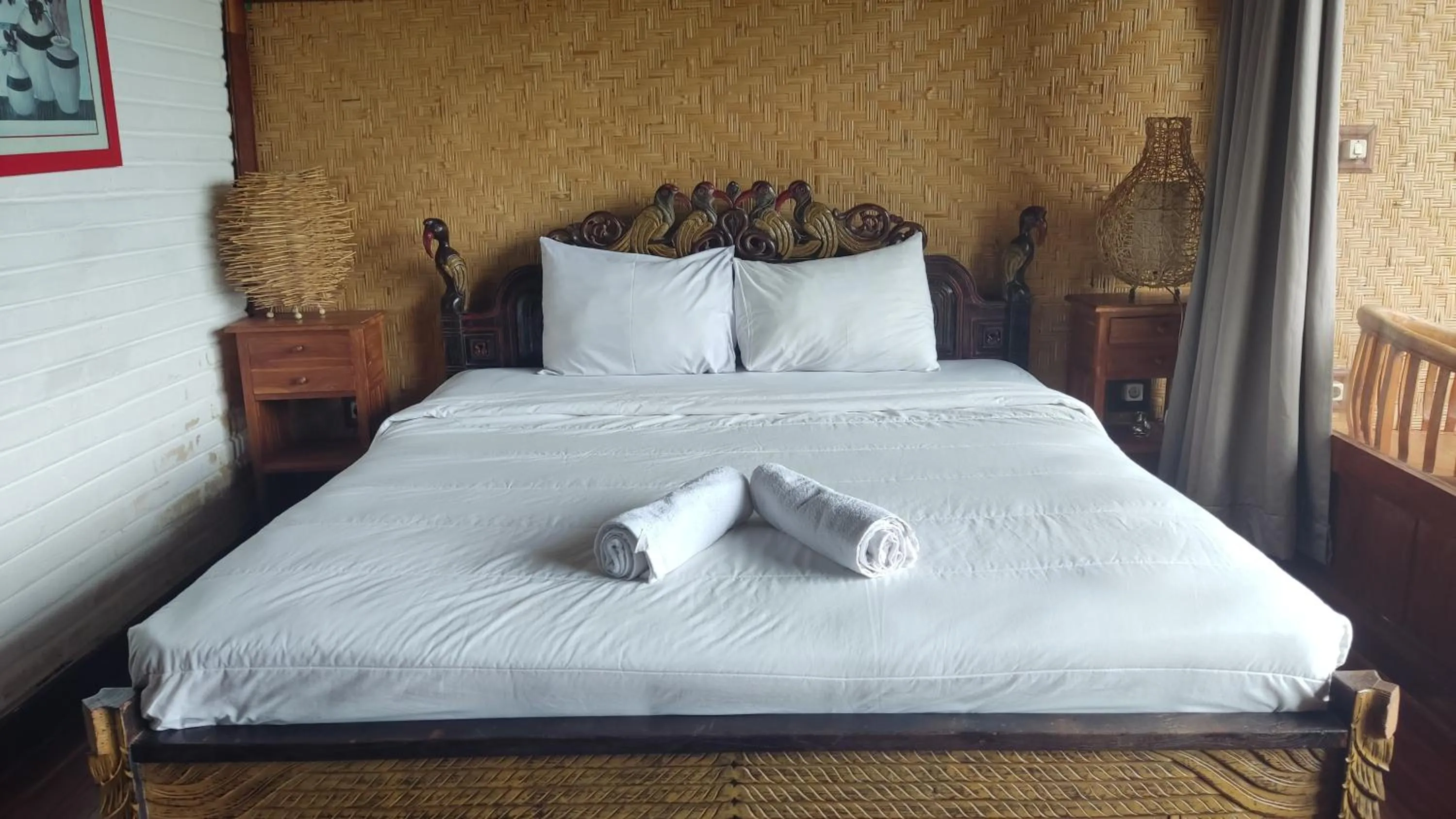 Bed in Villa Gajah Mas