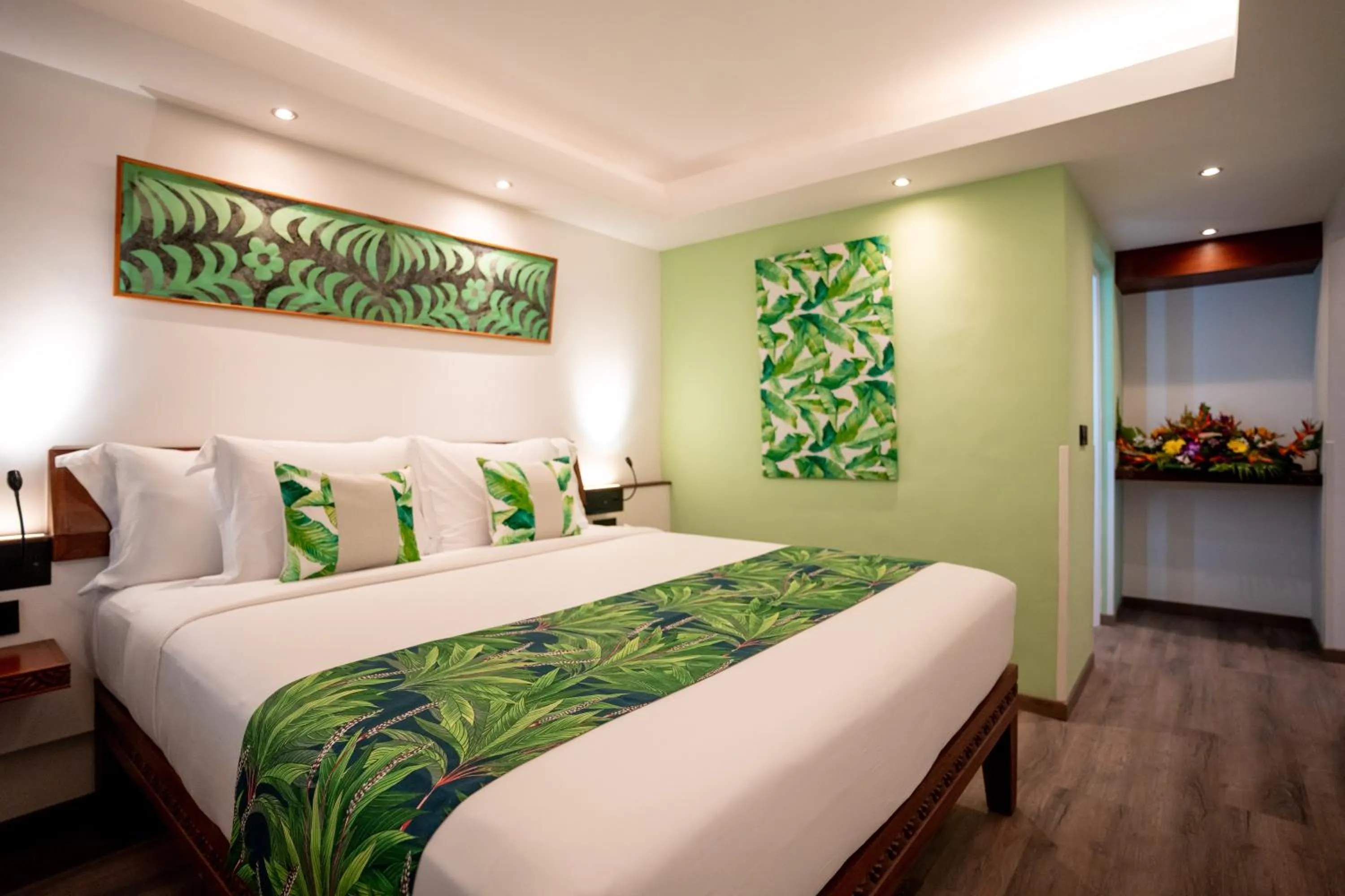 Bed in Maitai Express Tahiti