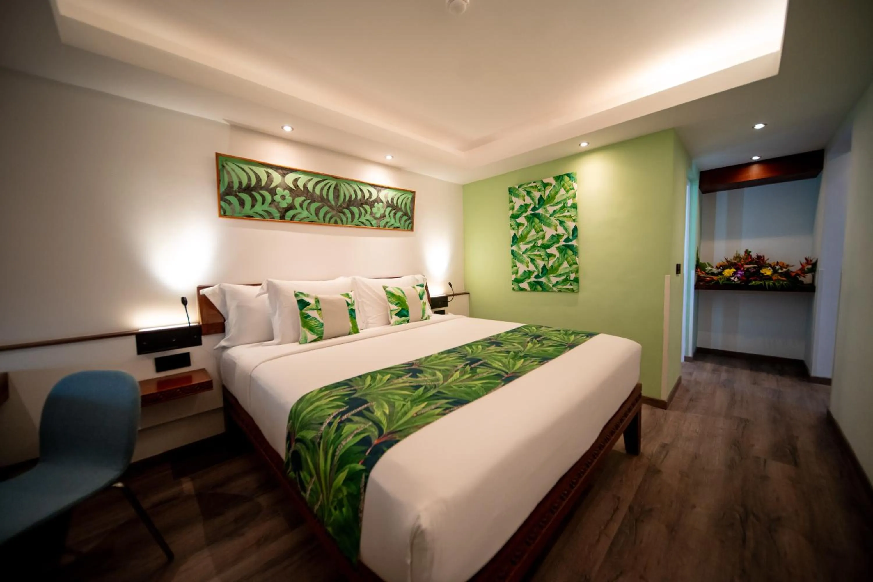 Bed in Maitai Express Tahiti