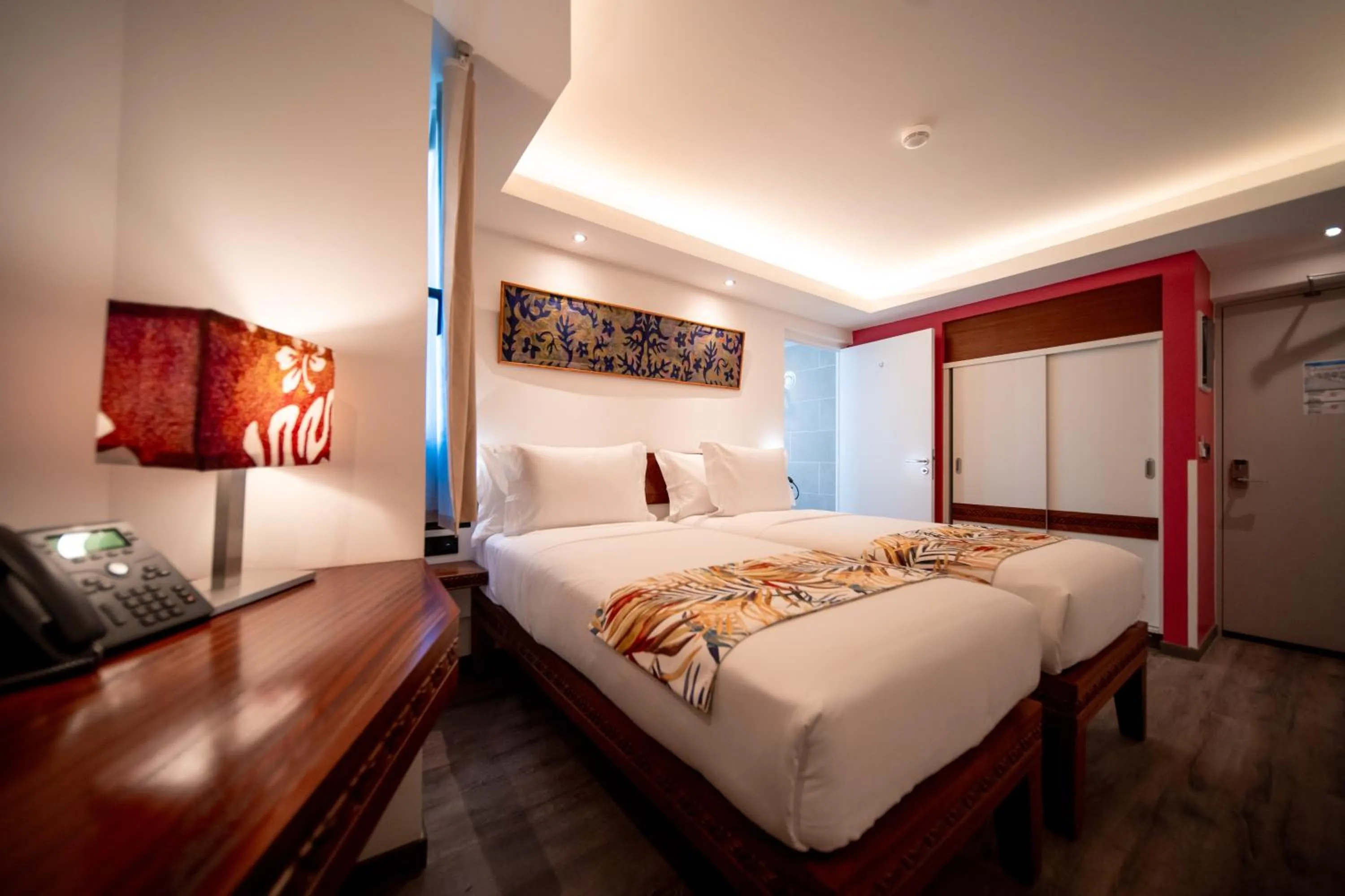 Bedroom, Bed in Maitai Express Tahiti