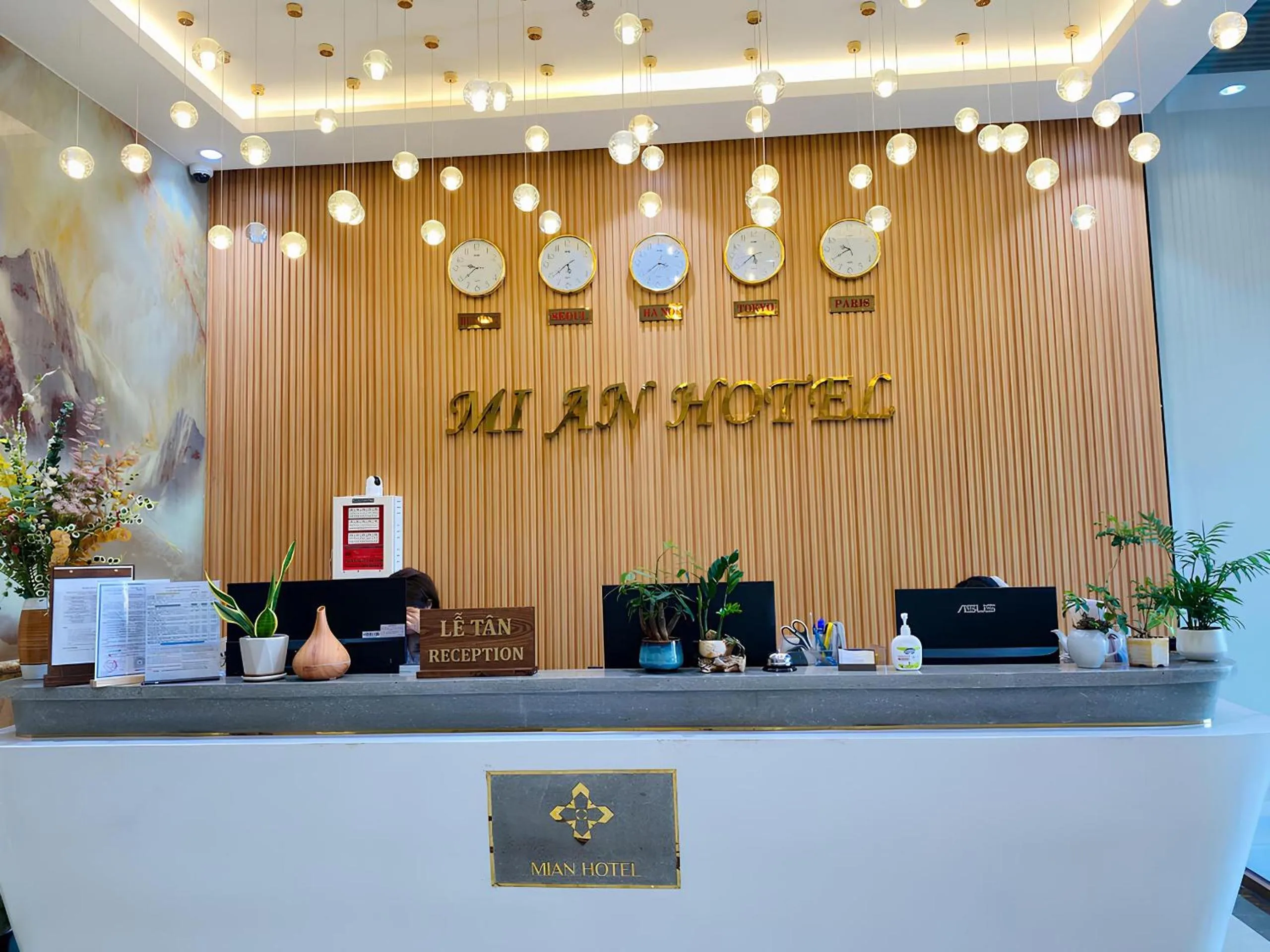 Lobby or reception in MiAn Hotel Danang - Infinity Pool